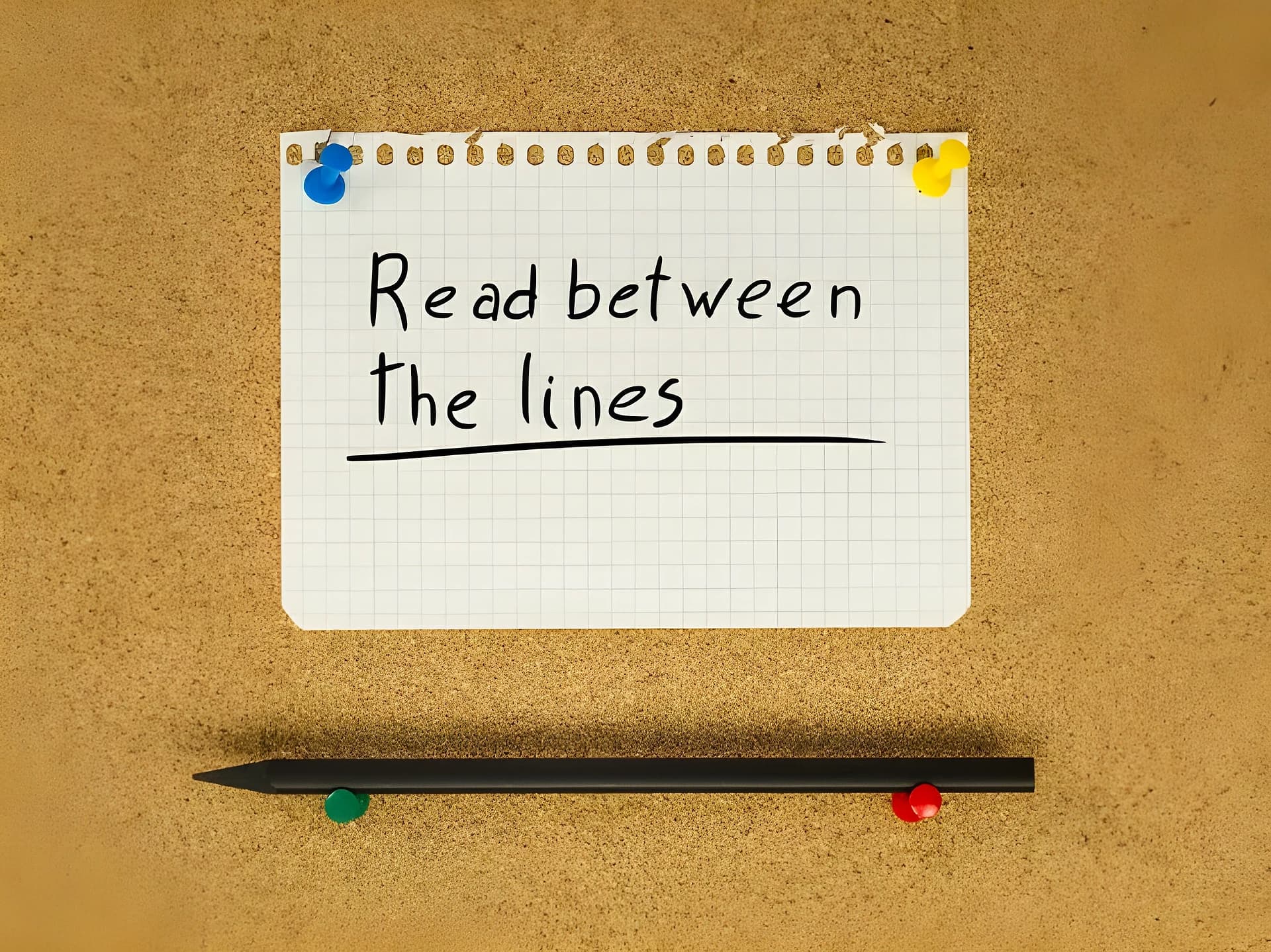 Reading Between the Lines అంటే ఏంటో తెలుసా?