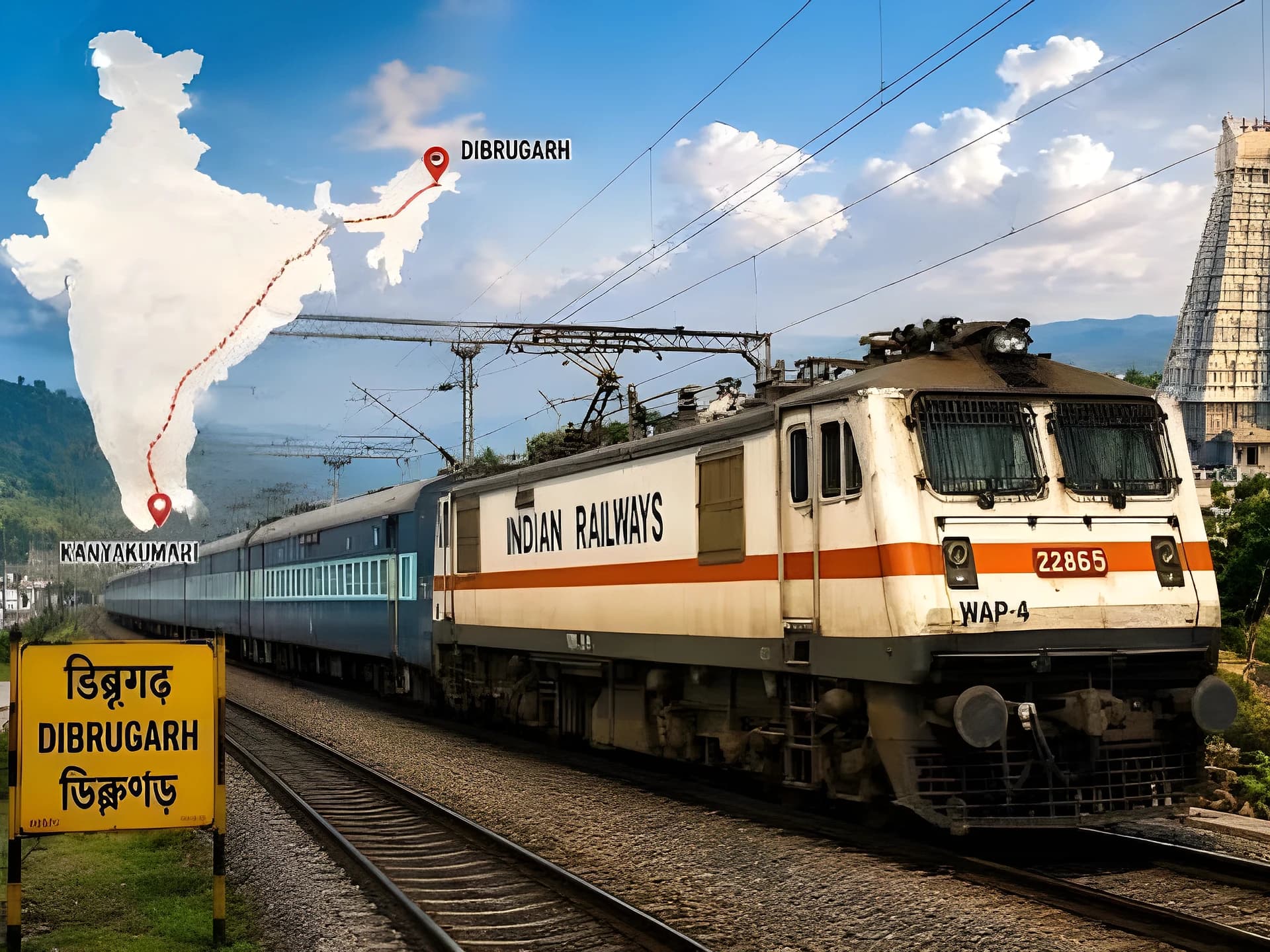 9 రాష్ట్రాలు.. 75 గంటలు.. ఇండియాలో లాంగెస్ట్ Train జర్నీ!