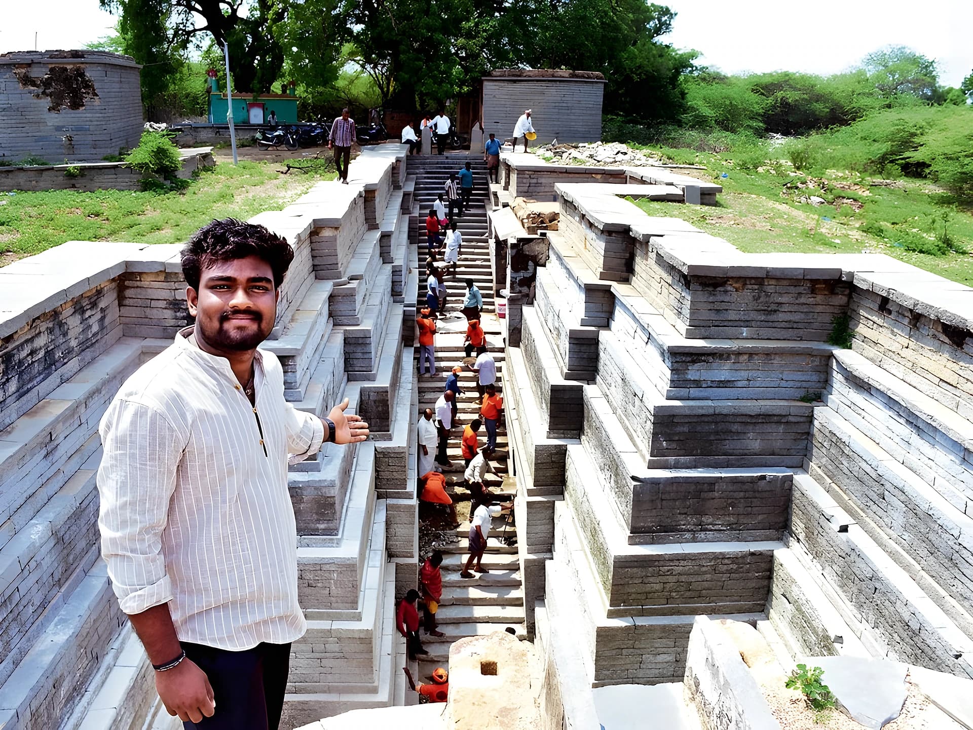 చెత్త కుప్పలుగా మారిన మెట్ల బావులకు మళ్లీ జీవం!