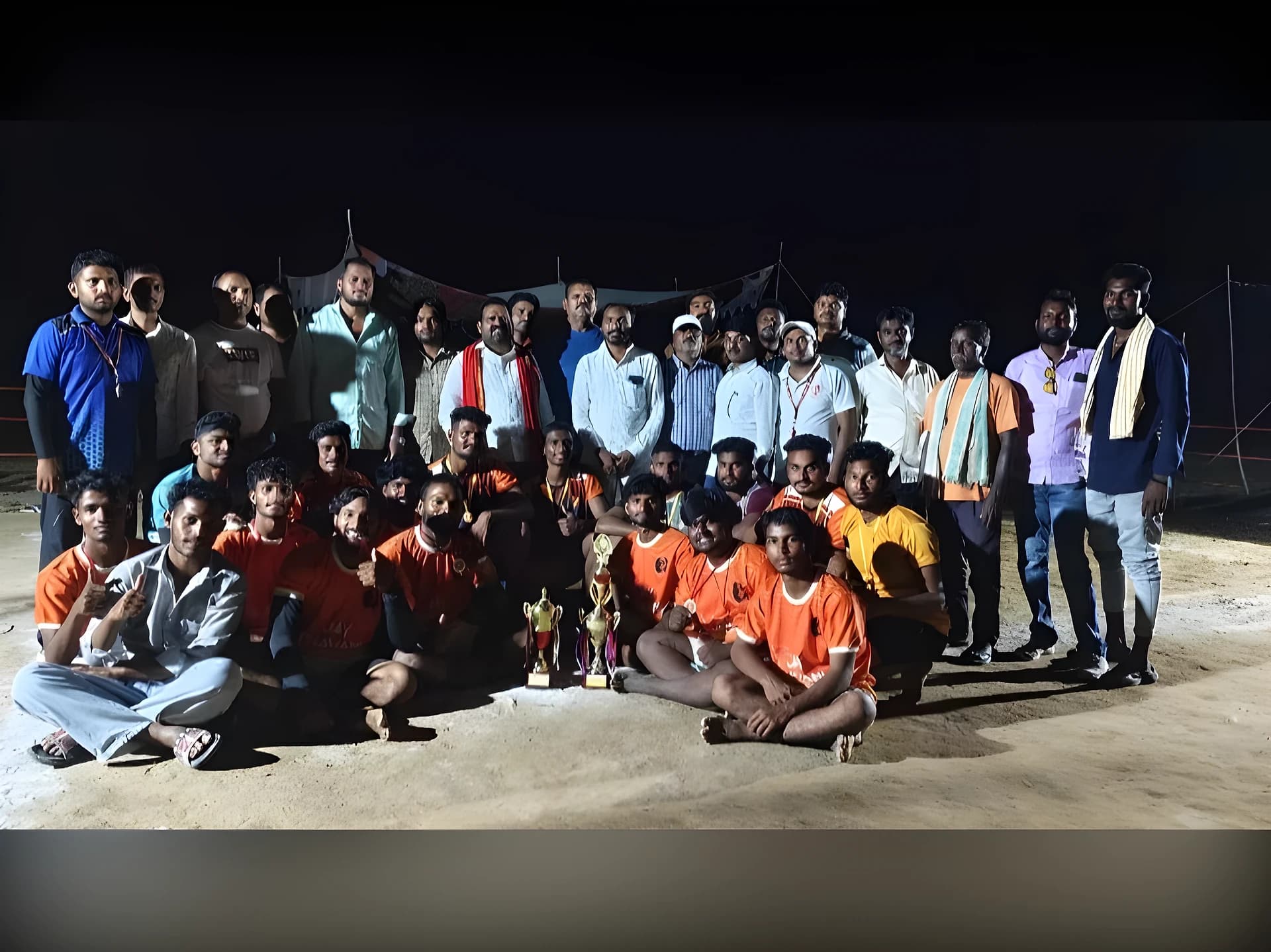 కబడ్డీలో విన్నర్గా అందవెల్లి టీమ్