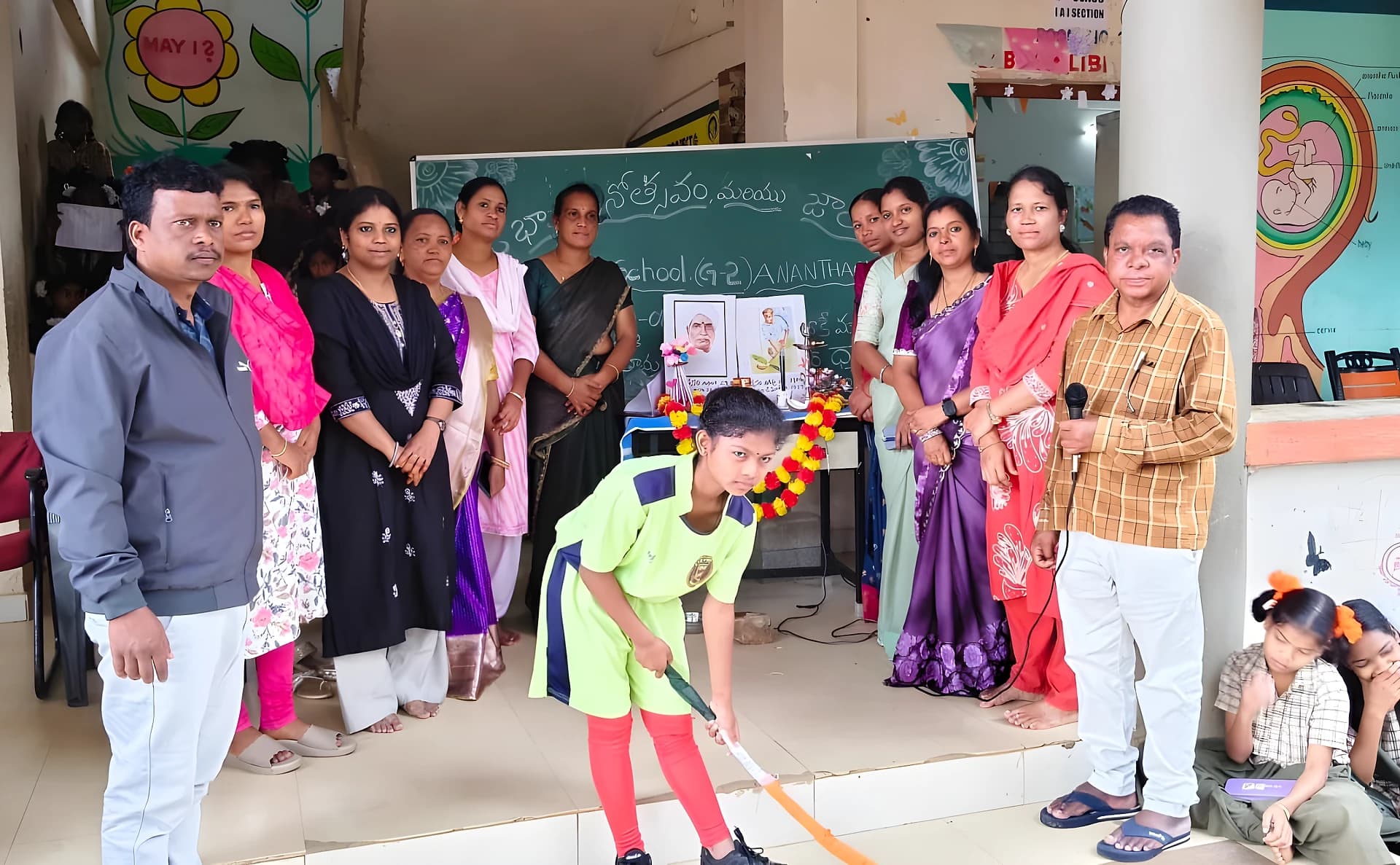 అనంతగిరిలో తెలుగు భాషా, క్రీడా దినోత్సవాలు