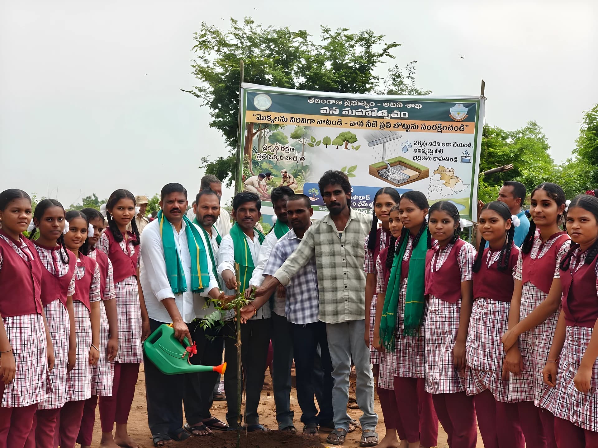 KGBV హాస్టల్లో ‘వన మహోత్సవం’