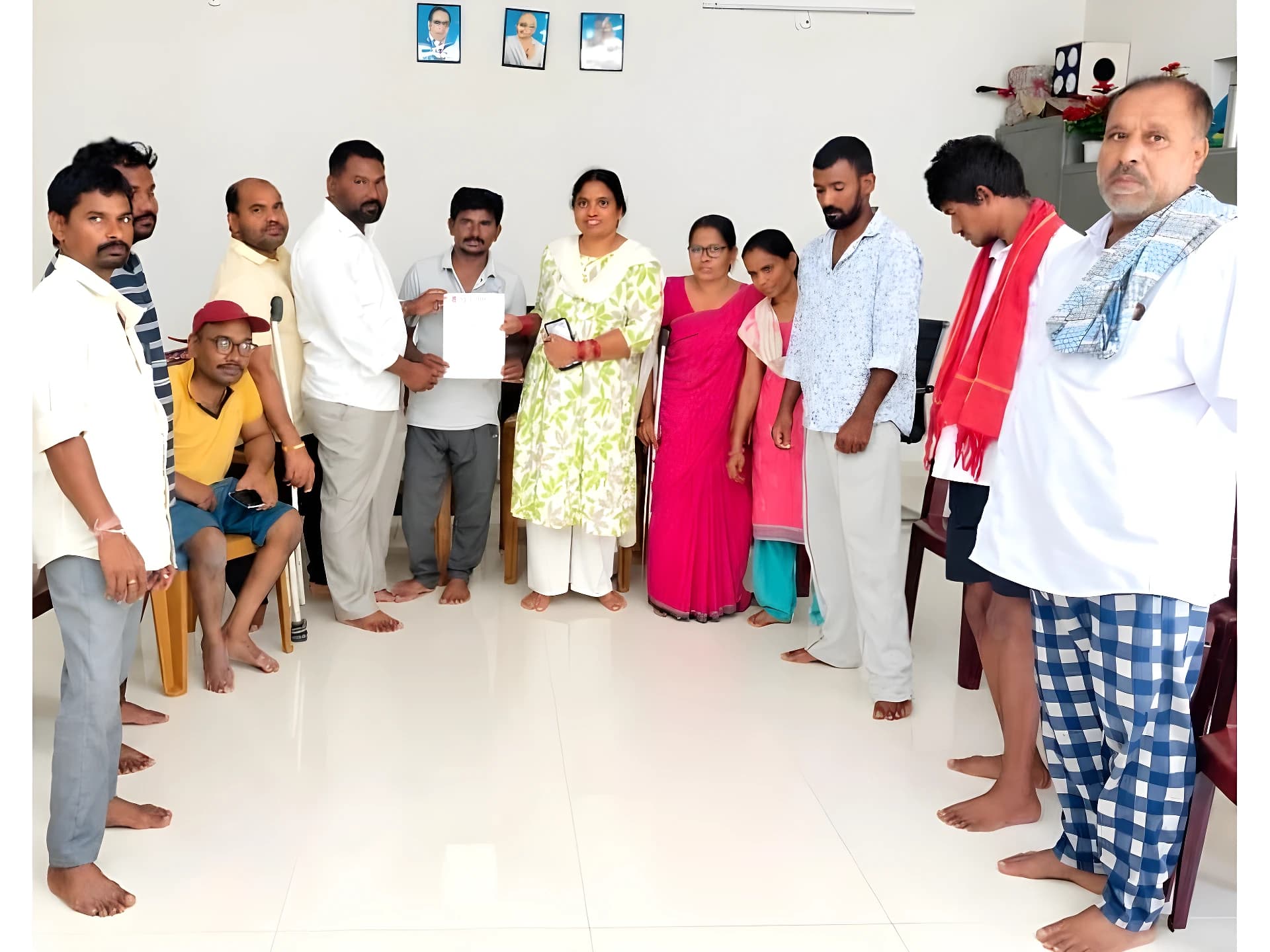 దివ్యాంగుల సమస్యల పరిష్కారమే లక్ష్యం: కురుమయ్య