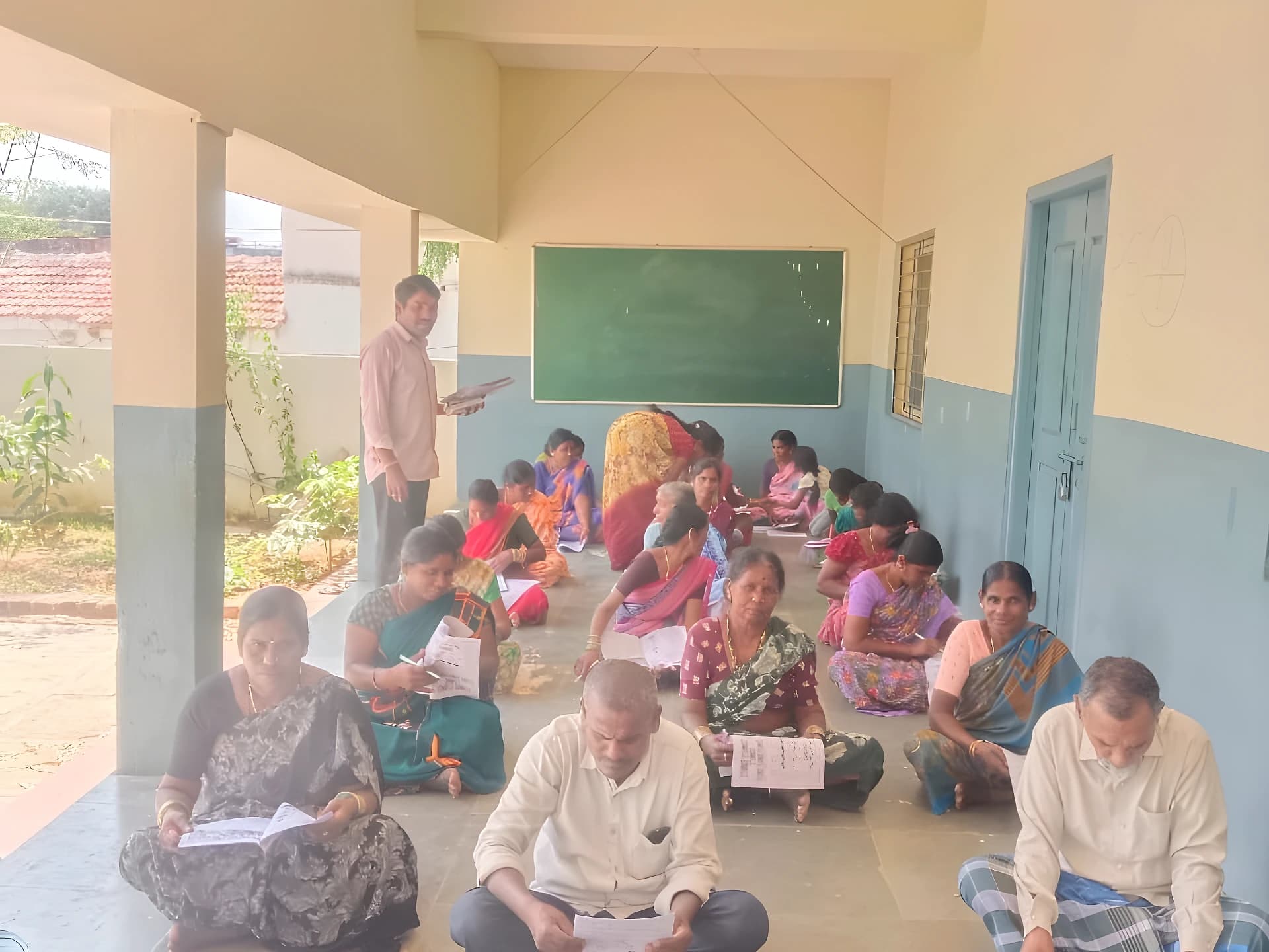కొందుర్గ్ మండలంలో అక్షరమాల పరీక్షలు