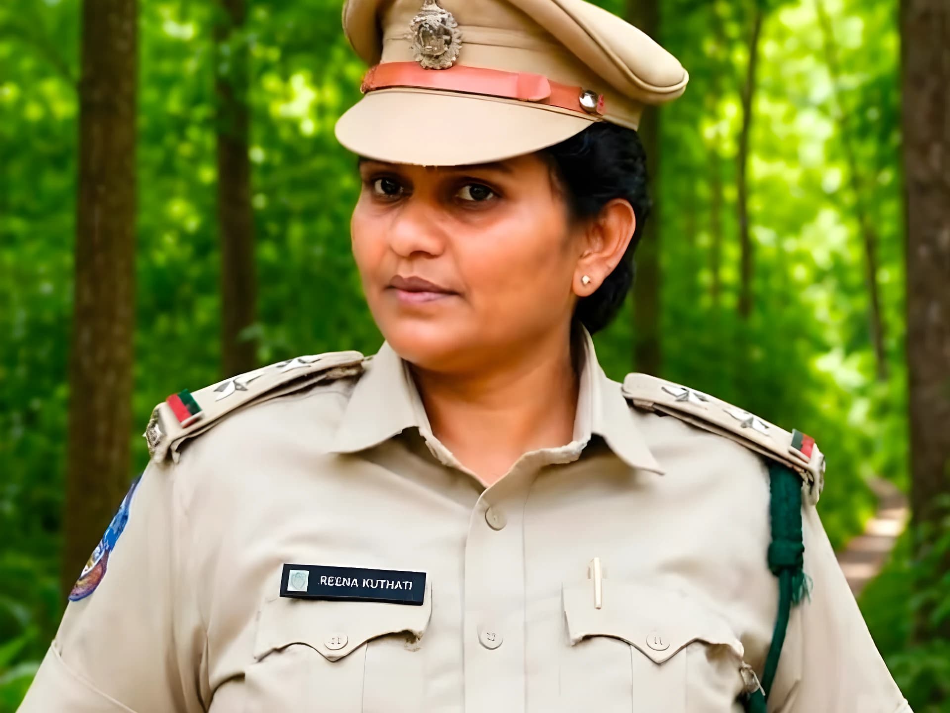 నాన్న ఇచ్చిన ధైర్యం.. అడవి ఆఫీసర్గా చేసింది