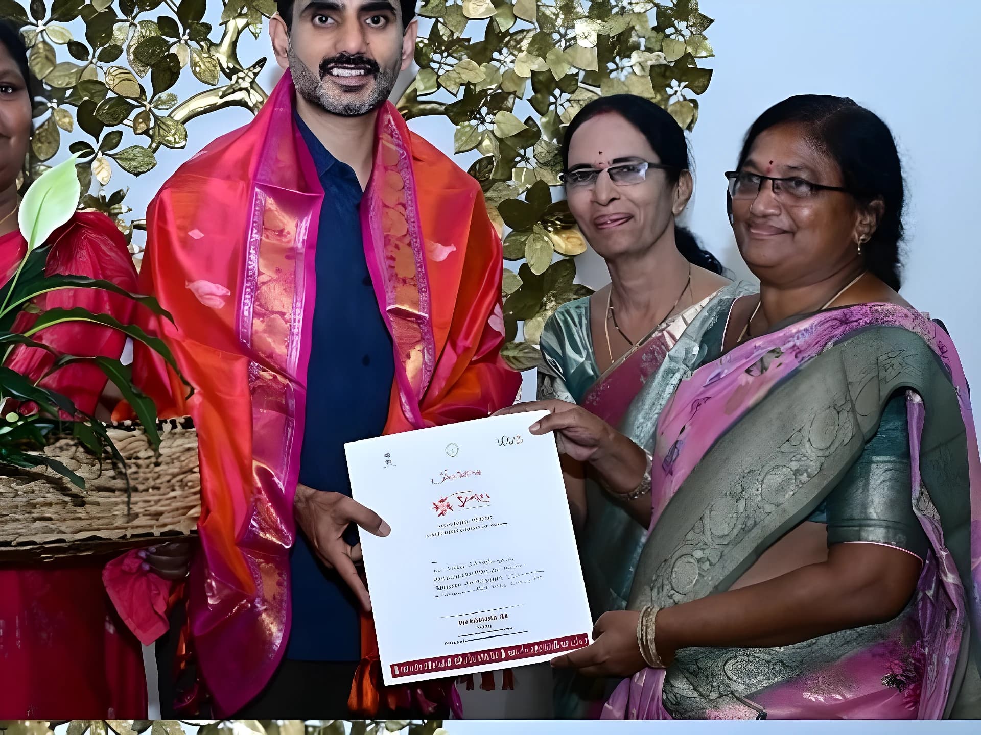 సరస్ మేళాకు నారా లోకేష్కు ఆహ్వానం