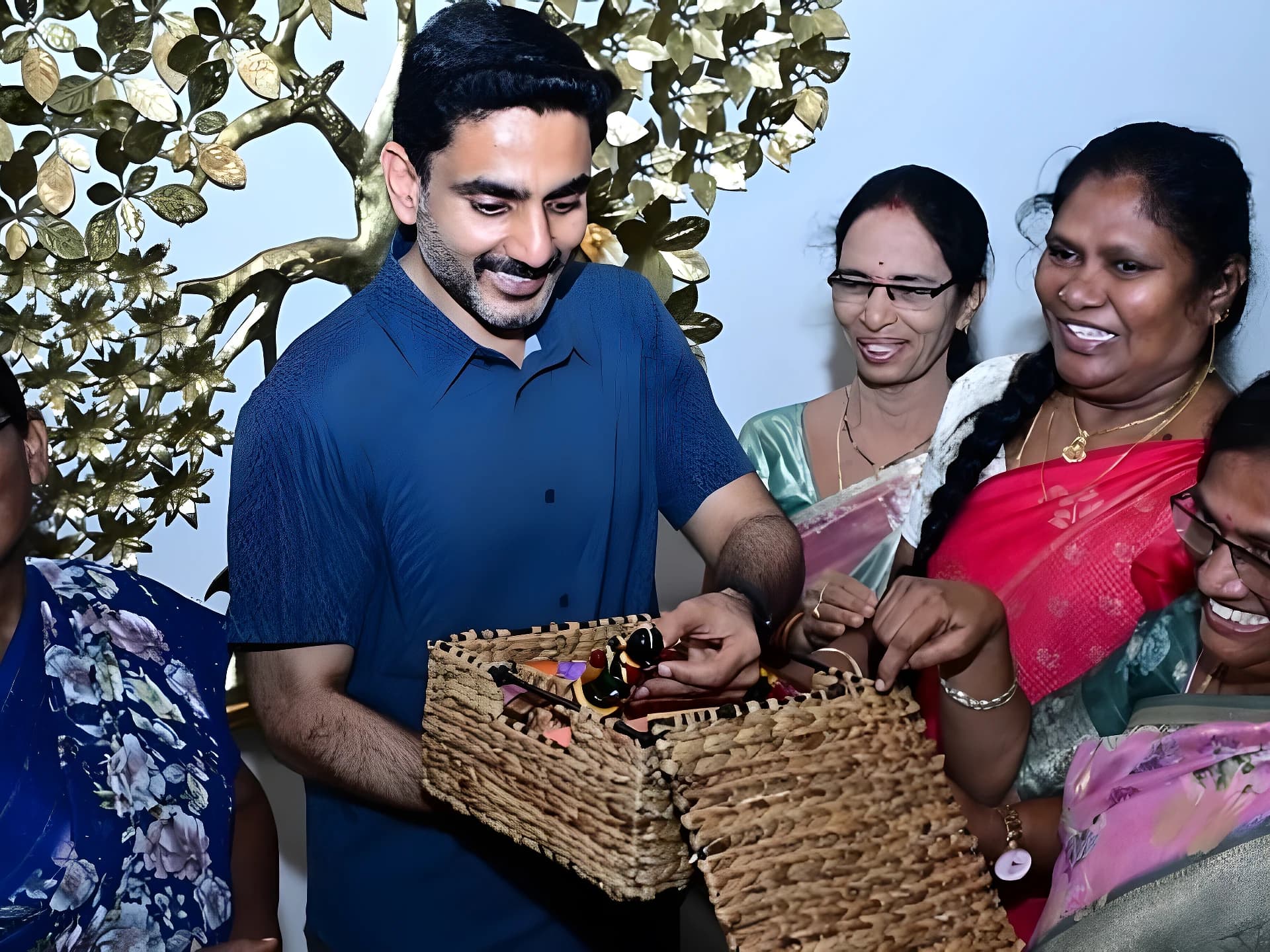 సరస్ మేళాకు నారా లోకేష్కు ఆహ్వానం