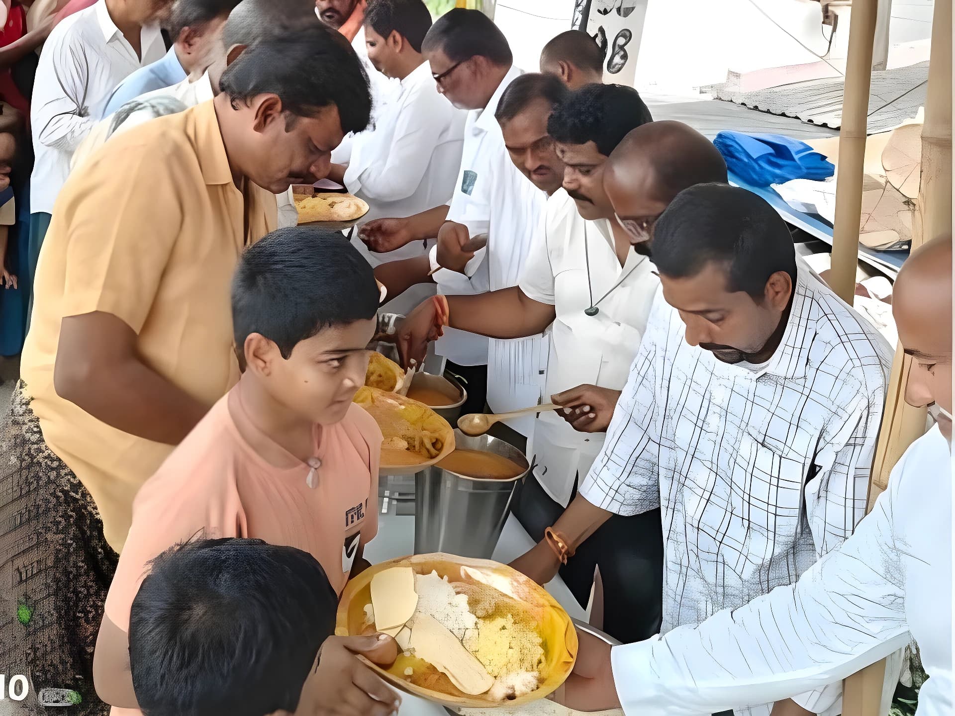 సీతానగరం అంకమ్మ తల్లి ఆలయంలో అన్నదానం