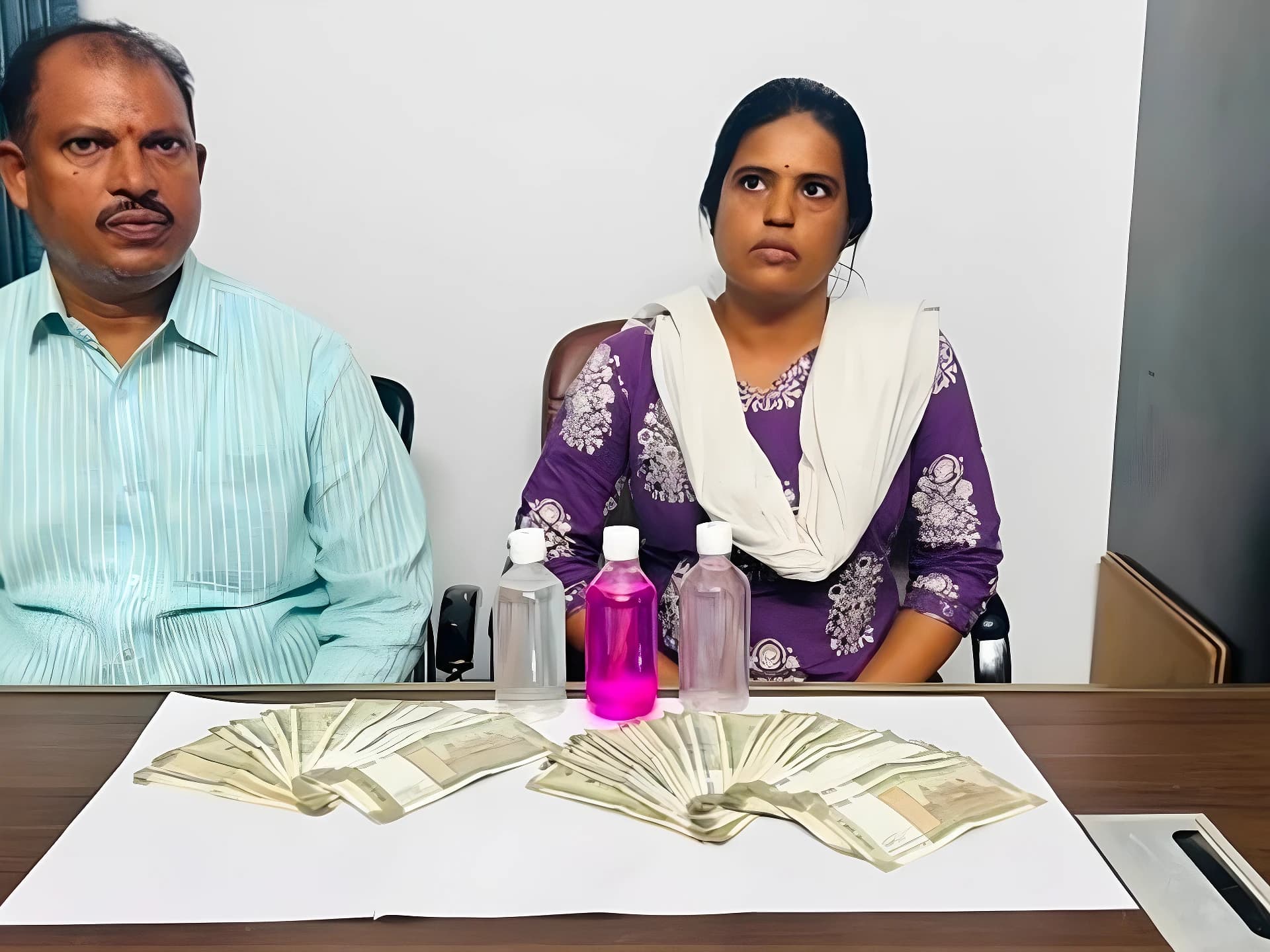 లంచం తీసుకుంటూ ఏసీబీకి చిక్కిన అధికారులు
