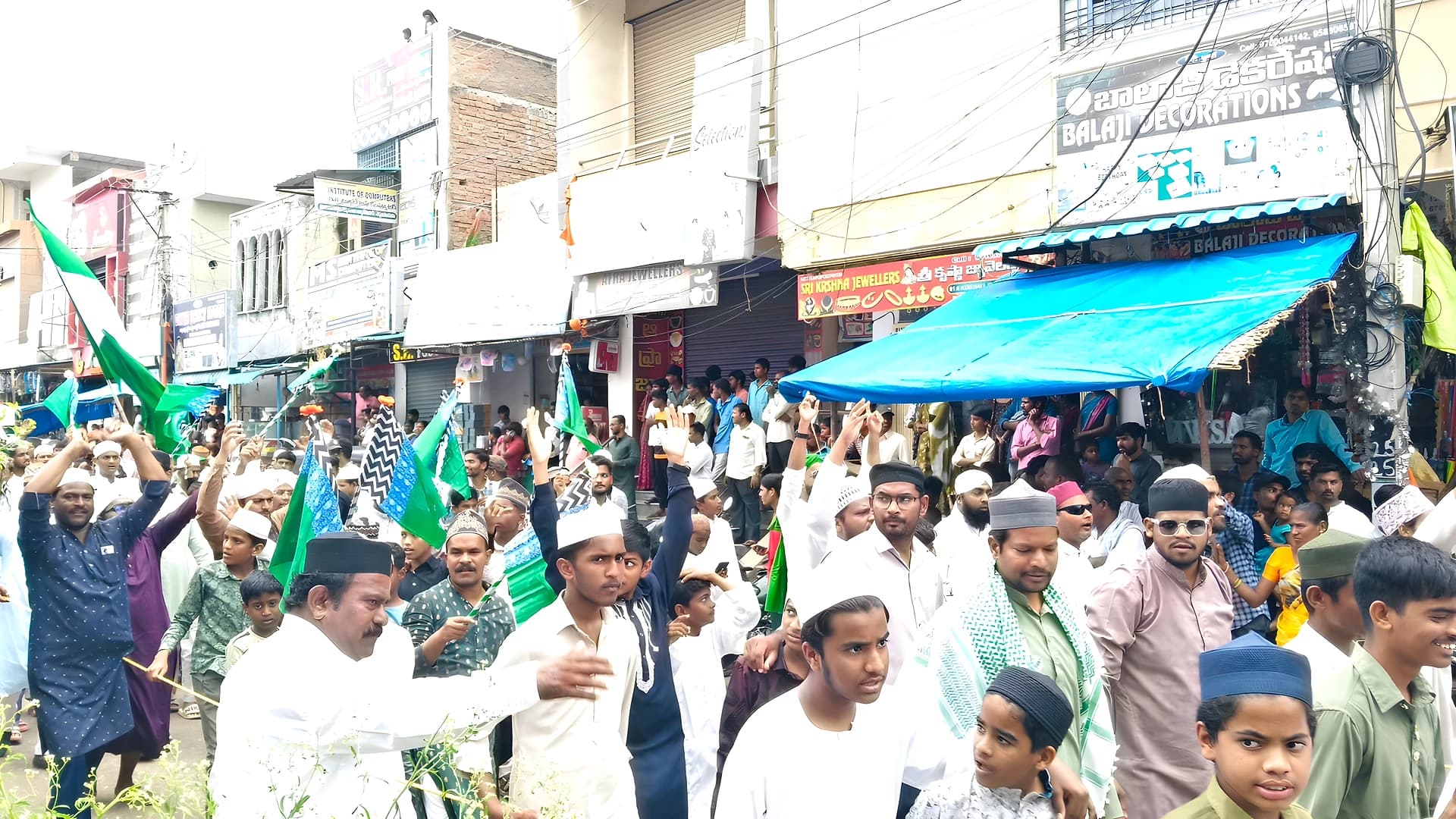 జడ్చర్లలో ఘనంగా ఈద్ మిలాద్ వేడుకలు