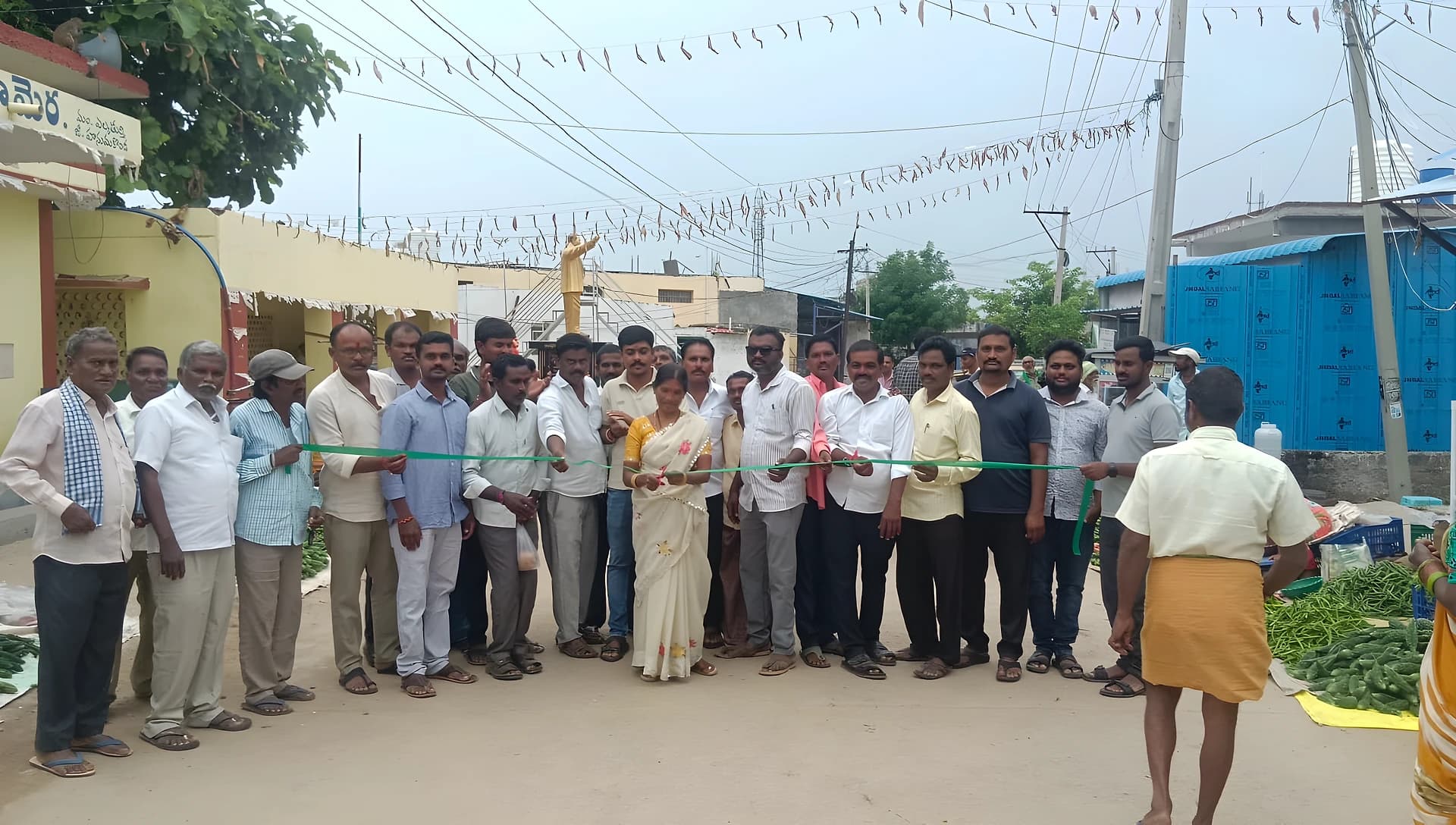 దామెరలో తొలిసారిగా రైతు మార్కెట్
