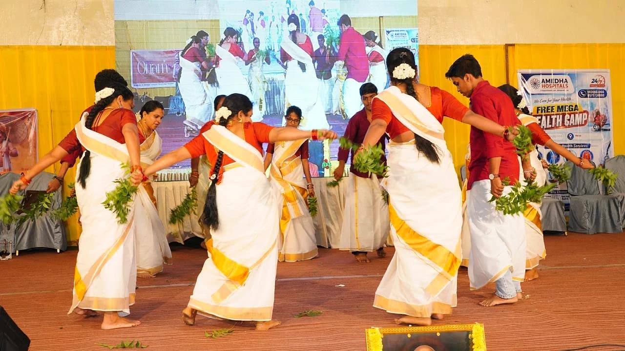 ఓనం వేడుకల్లో పాల్గొన్న ఎమ్మెల్యే జిఎంఆర్