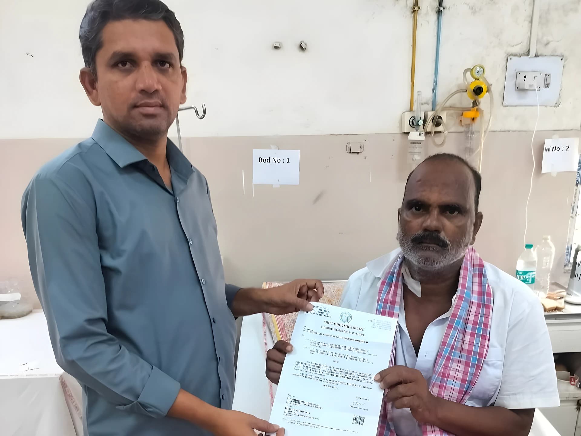 వైద్య చికిత్సకు LOC సాయం
