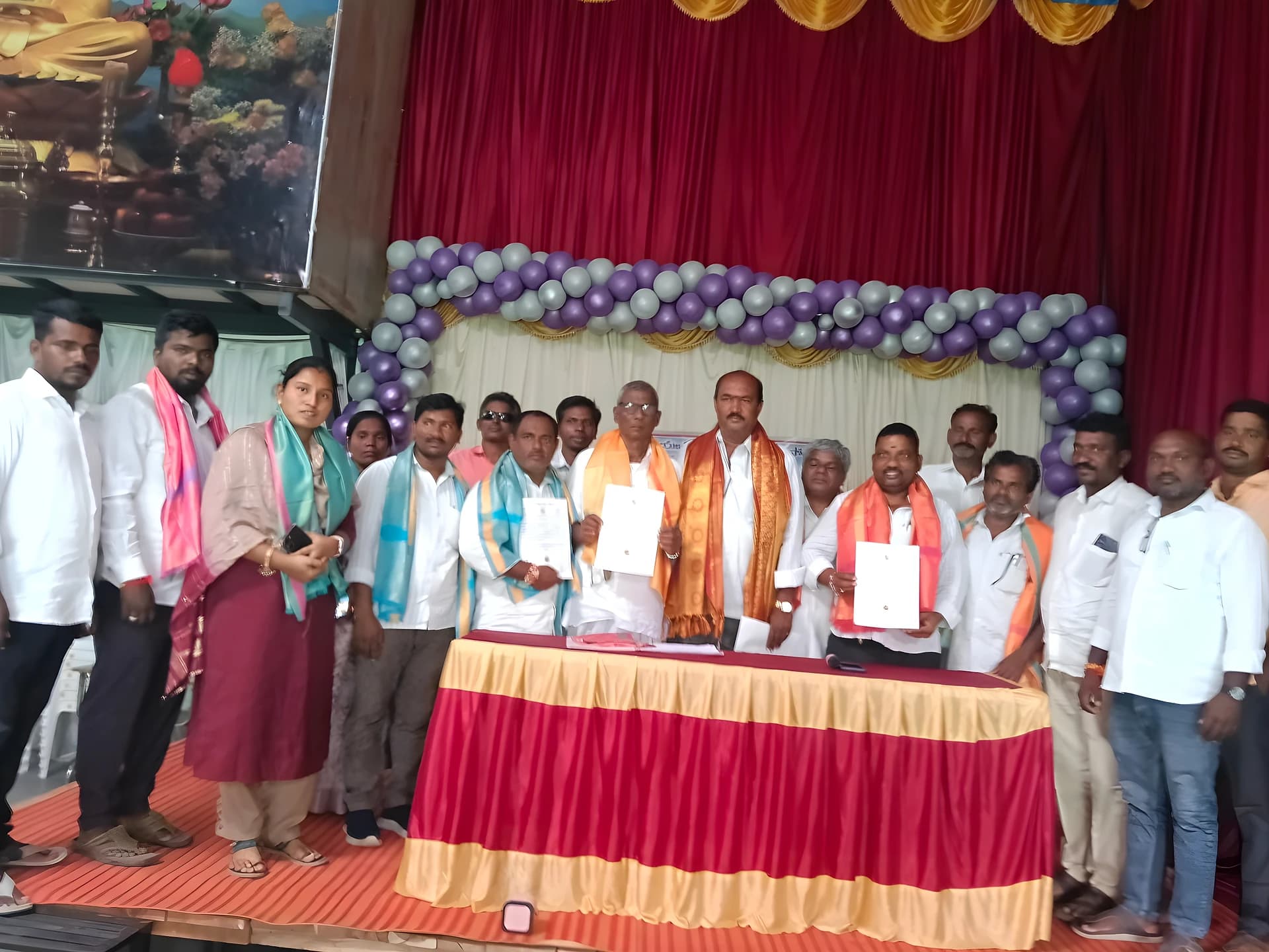 మక్తల్ ఉపసర్పంచుల ఫోరం అధ్యక్షునిగా రాఘవేందర్ ఎన్నిక