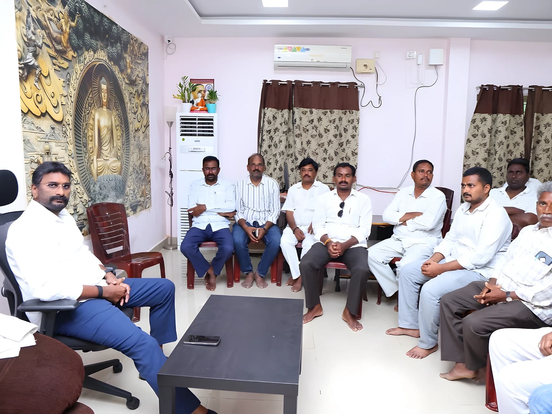 స్థానిక ఎన్నికలపై కోండ్రు మురళీమోహన్ సమీక్ష