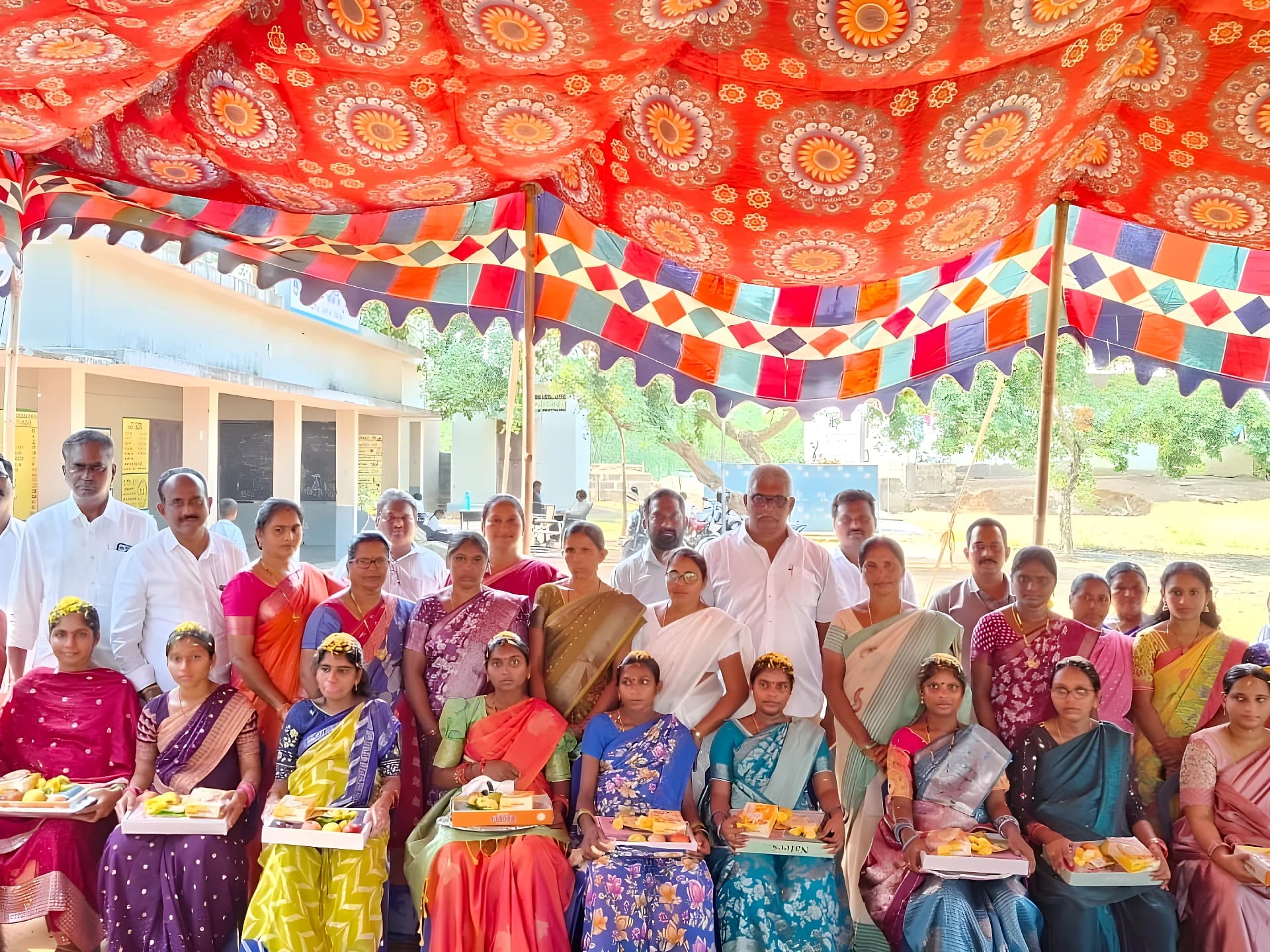 పోషణ మాసం.. సీమంతాలు, అక్షరాభ్యాసాలు