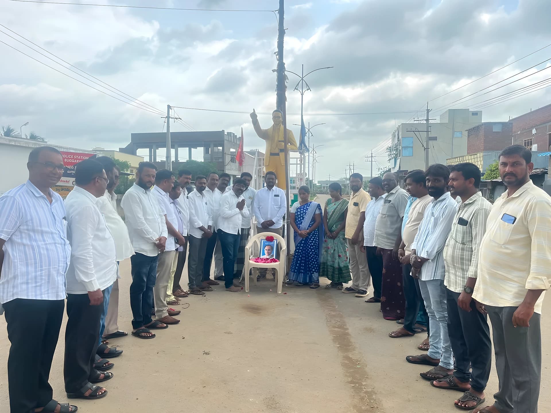 బుగ్గారంలో రాజీవ్ గాంధీ జయంతి వేడుకలు