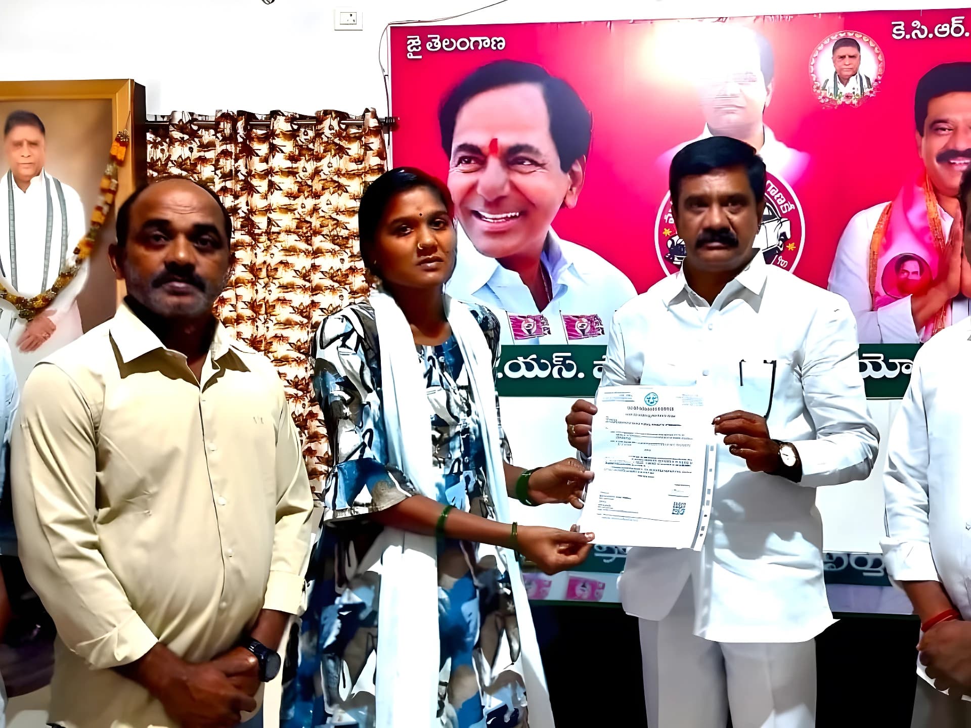 వైద్య ఖర్చుల కోసం LOC అందజేత