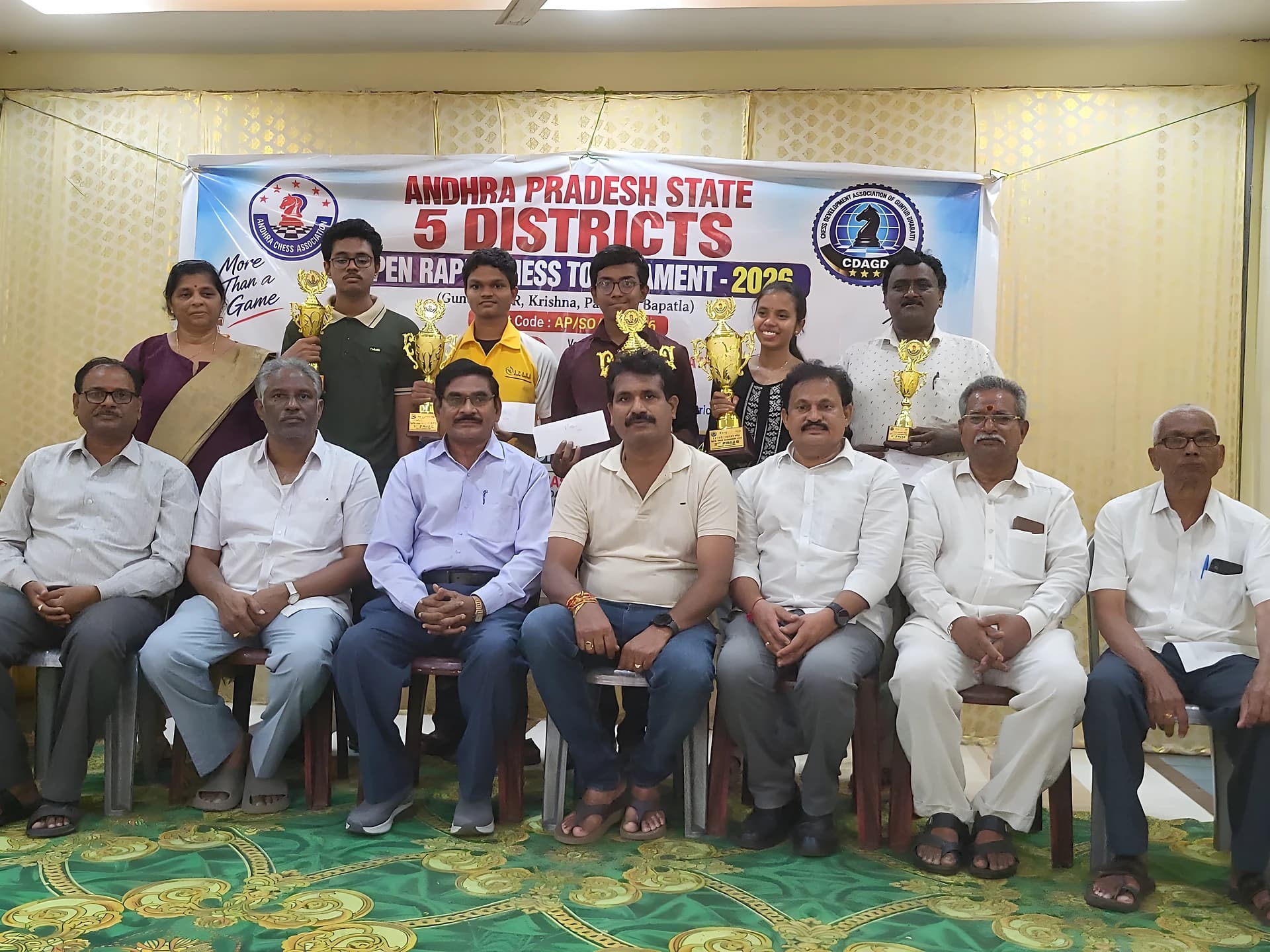 మంగళగిరిలో ర్యాపిడ్ చెస్ టోర్నమెంట్