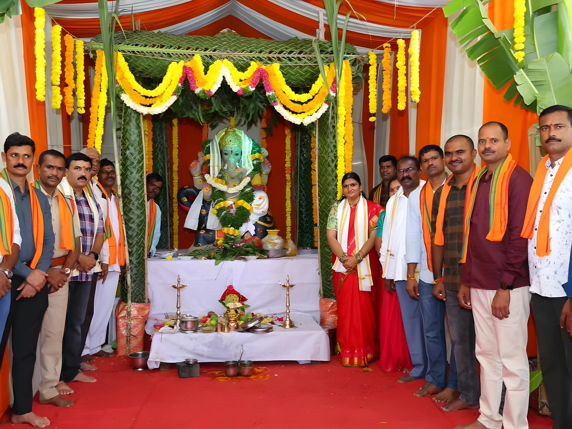 పోలీస్ హెడ్క్వార్టర్స్లో 'సురక్ష గణపతి'