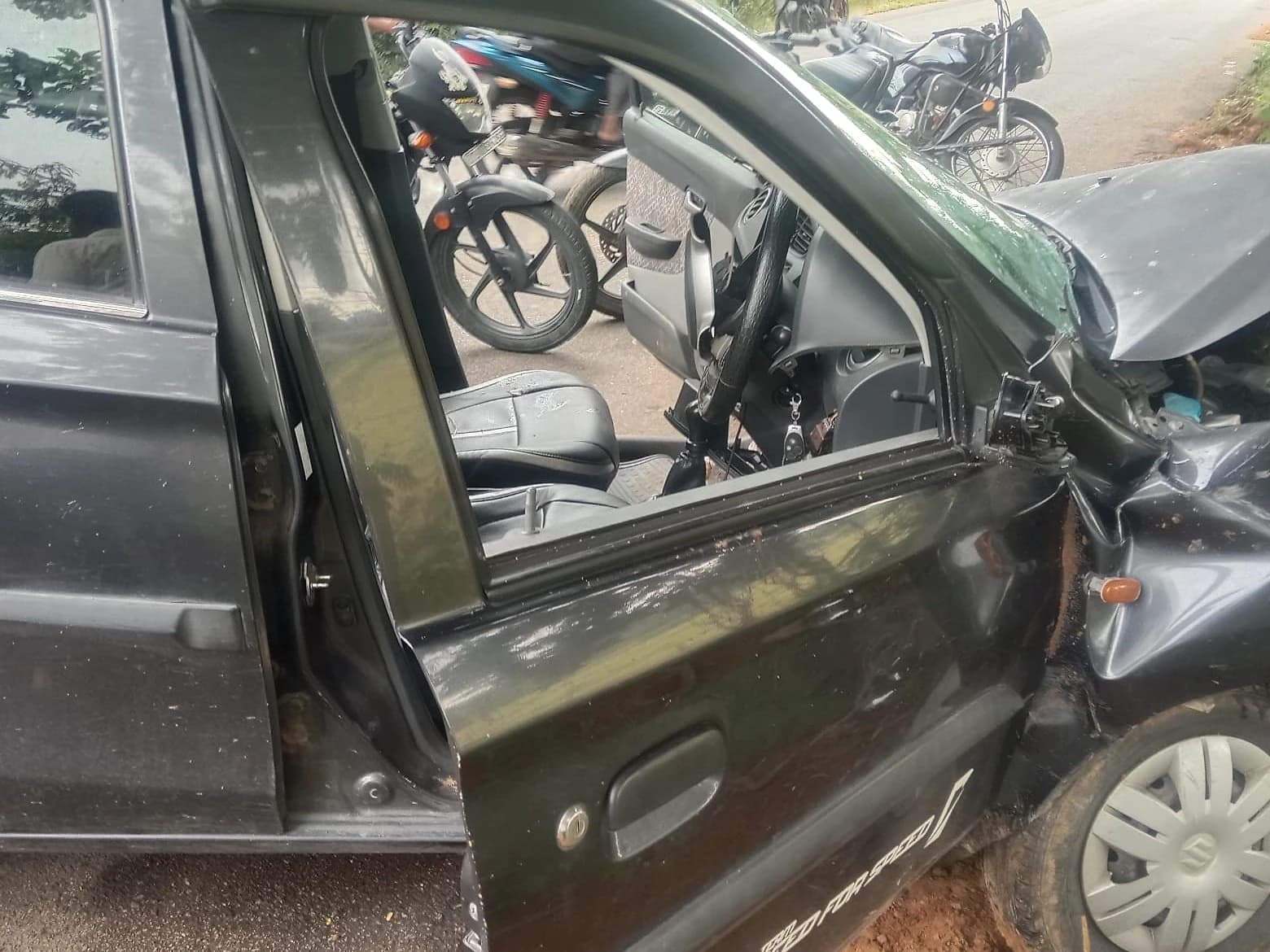 జడ్చర్లలో రోడ్డు ప్రమాదం