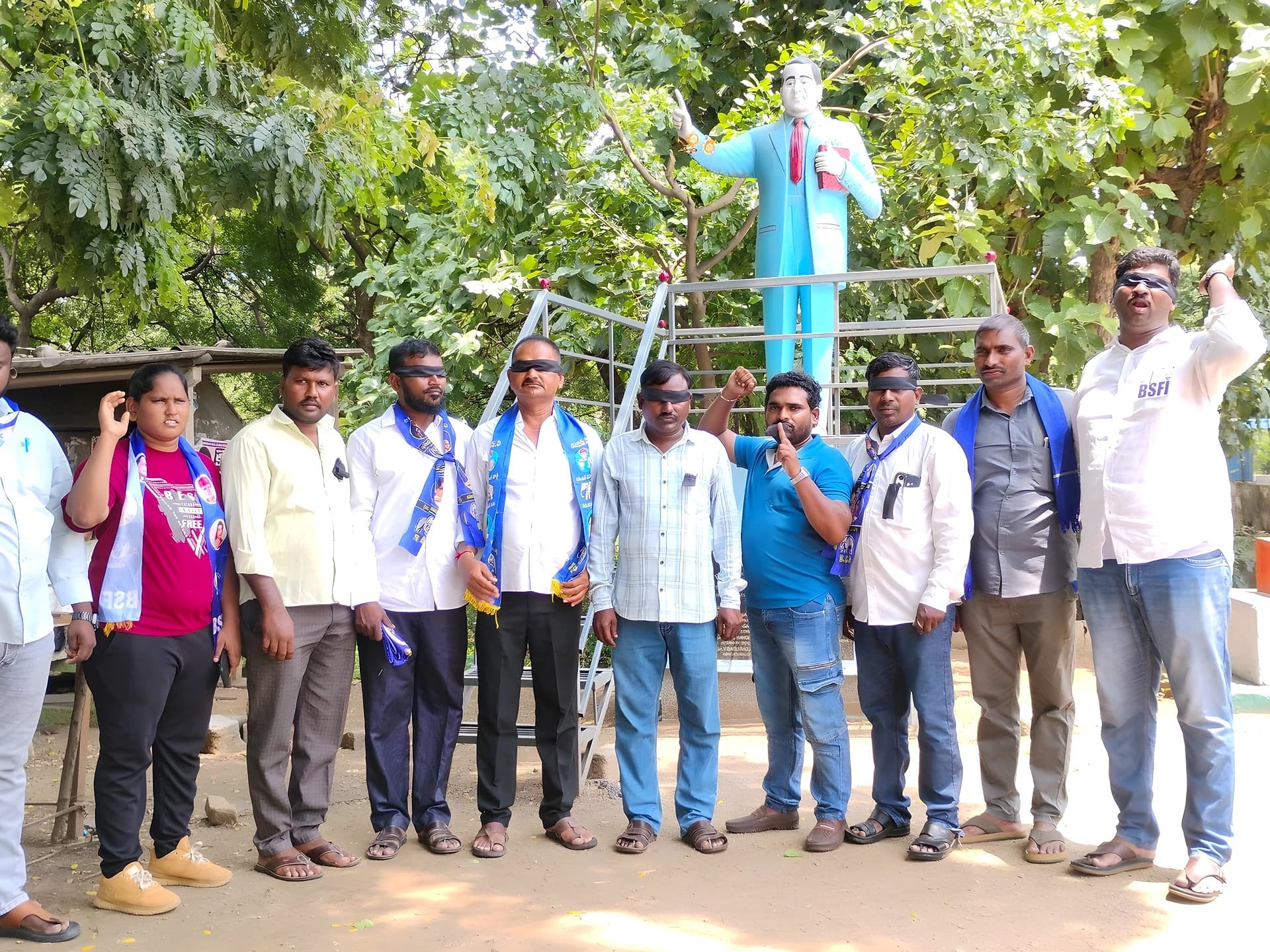 ప్రభుత్వ ఐటీఐ కాలేజీ నిర్మించాలి.. BSP నిరసన!