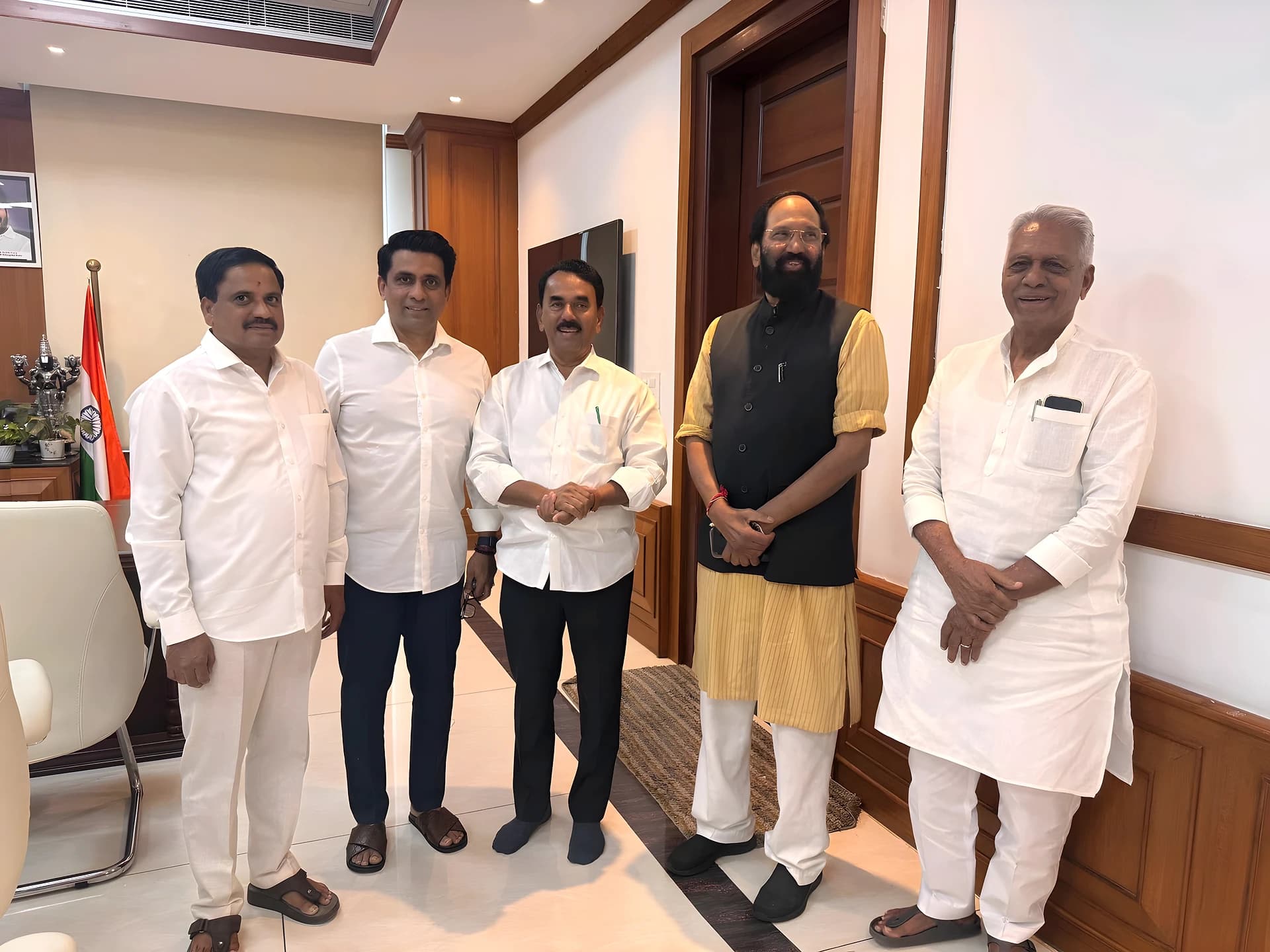 డిండి ప్రాజెక్టు అంశంపై అత్యవసర మీటింగ్