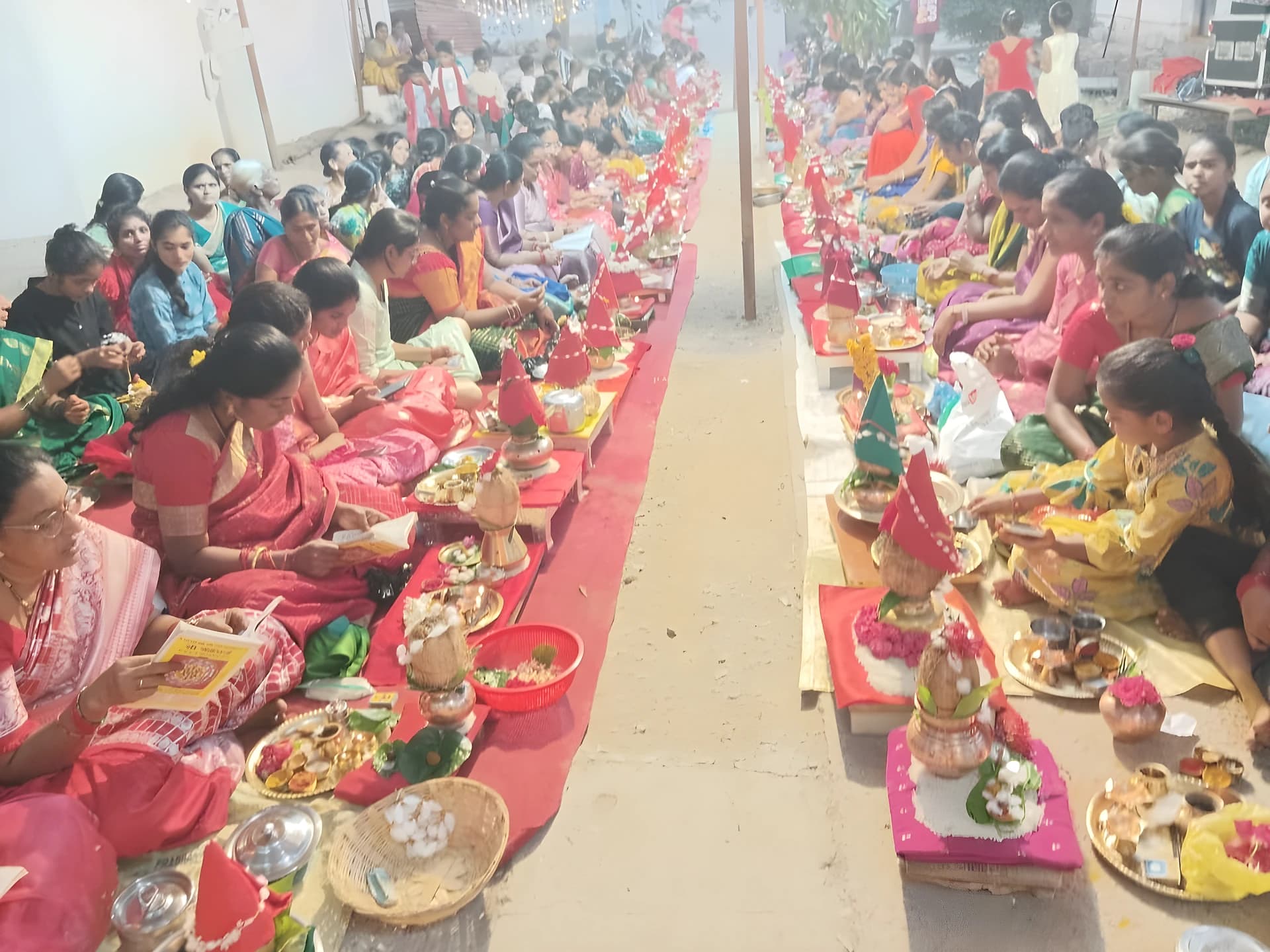 ఆష్ఠ గ్రామంలో ఘనంగా దేవీ నవరాత్రి ఉత్సవాలు