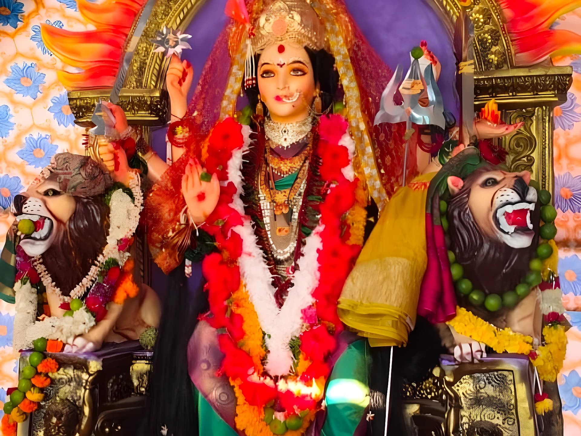 ఆష్ఠ గ్రామంలో ఘనంగా దేవీ నవరాత్రి ఉత్సవాలు