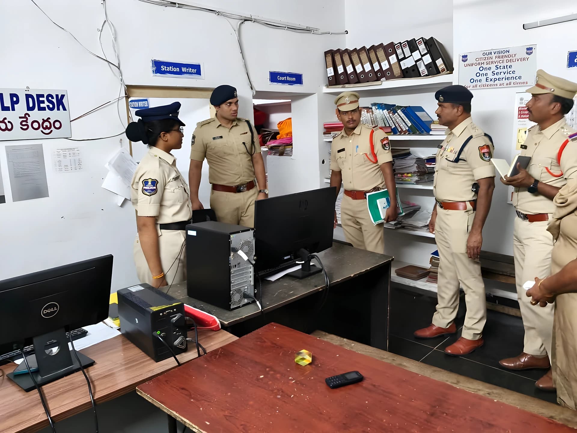 చిగురుమామిడి పోలీస్ స్టేషన్ ఆకస్మిక తనిఖీ