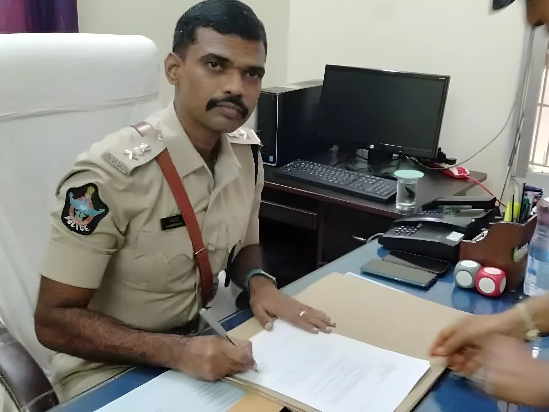 పోలవరం జిల్లా నూతన ఎస్పీగా కే చక్రవర్తి