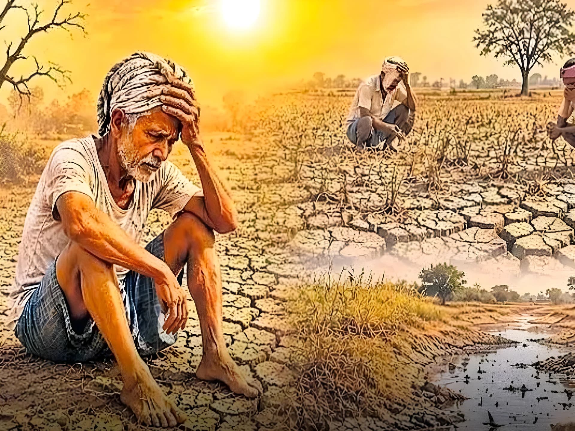 వర్షాభావంతో విలవిల.. రైతుల్లో ఆందోళన