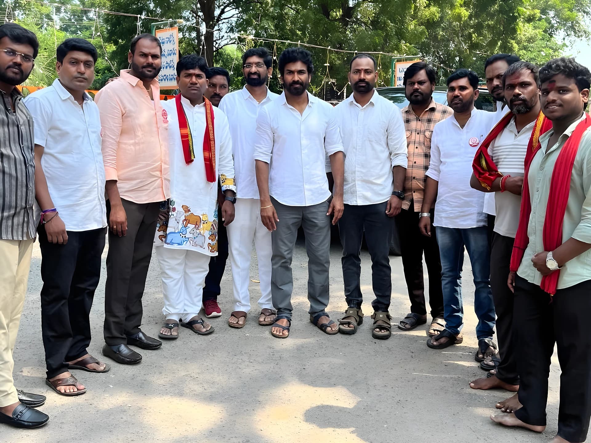 సింగరేణి గనిలో జనసేన దసరా ఉత్సవాలు