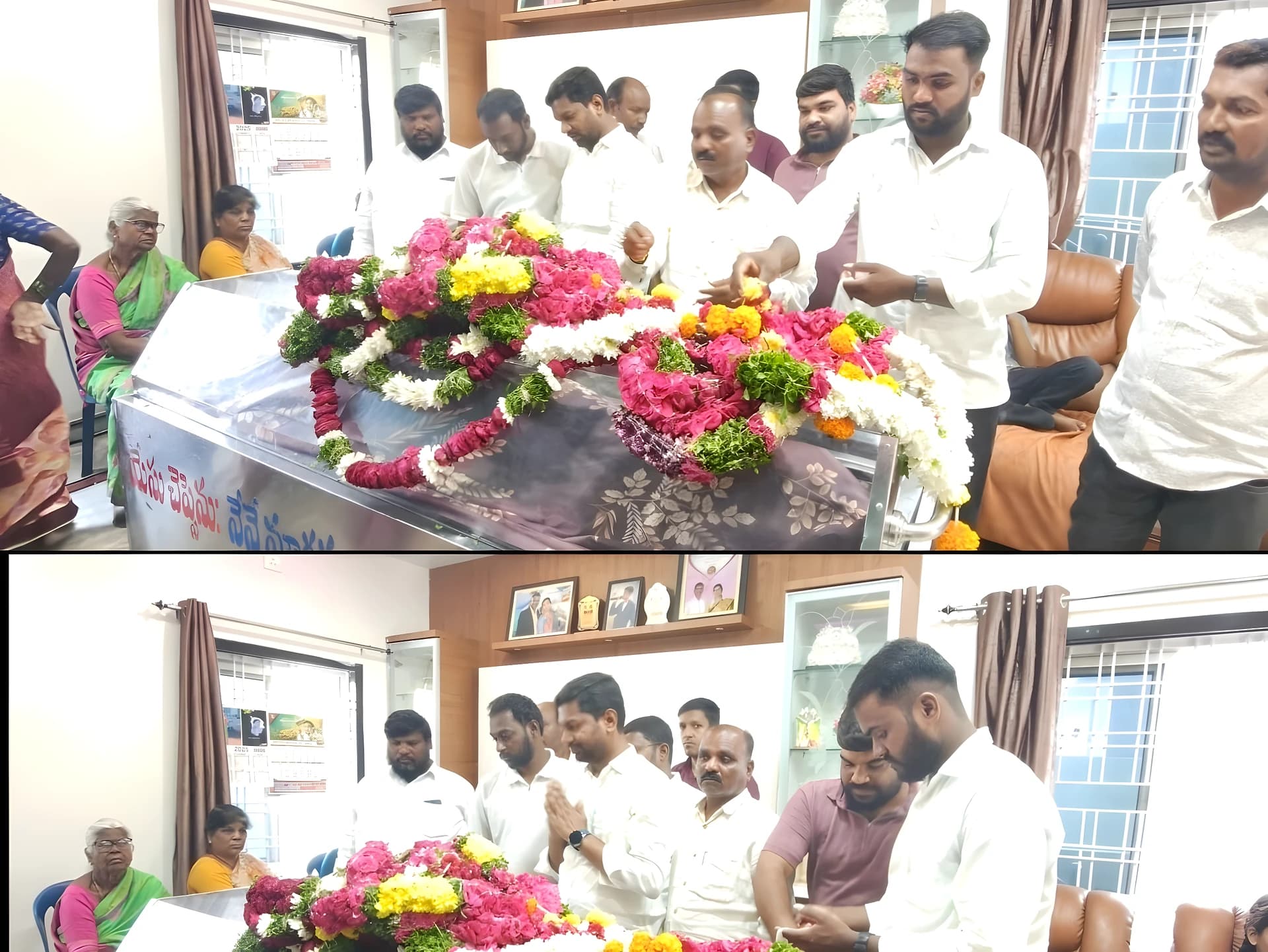 ఆనంద్కు BSP నేతల ఘన నివాళులు