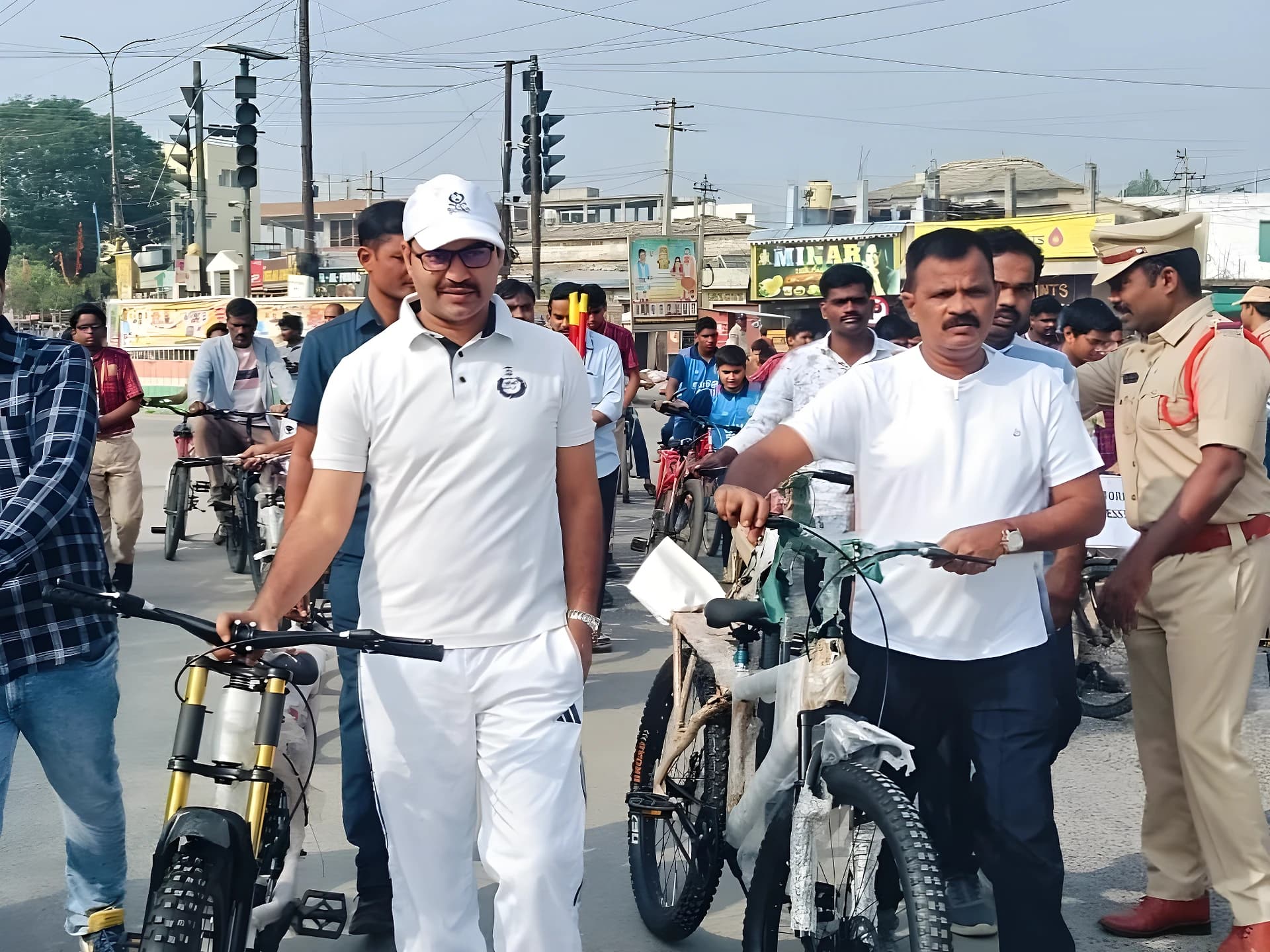 తాండూరులో సైకిల్ ర్యాలీ