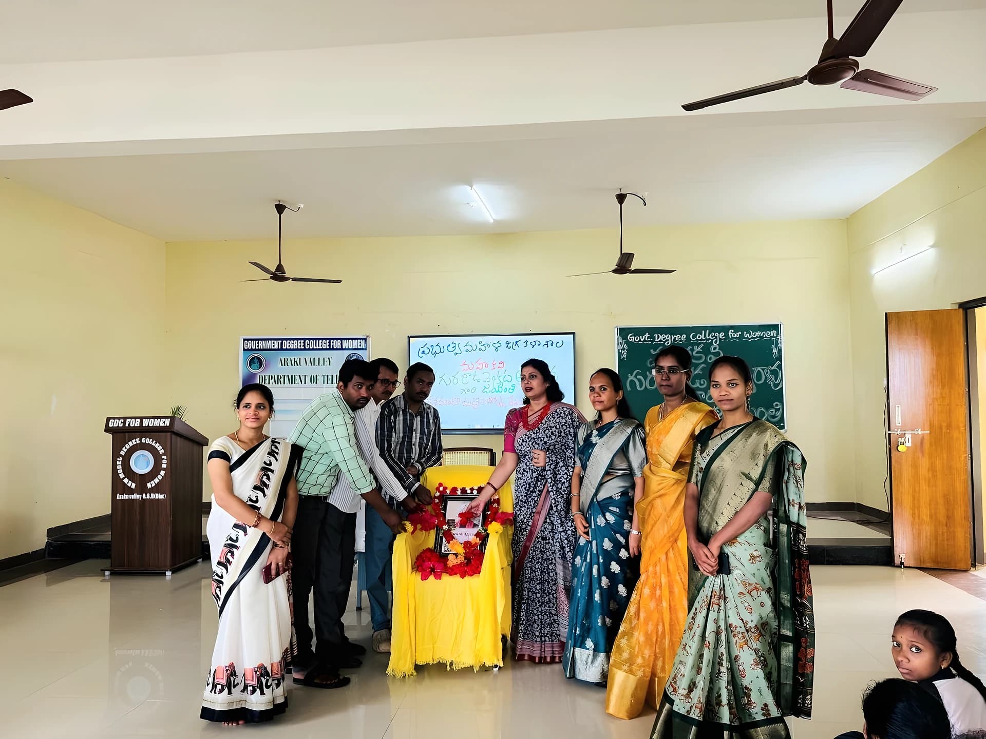 అరకులోయలో గురజాడ 164వ జయంతి