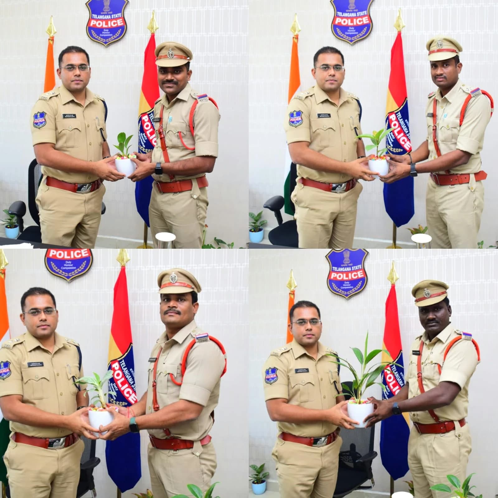 రాజన్న సిరిసిల్ల జిల్లాలో నలుగురు ఎస్ఐల బాధ్యతల స్వీకరణ