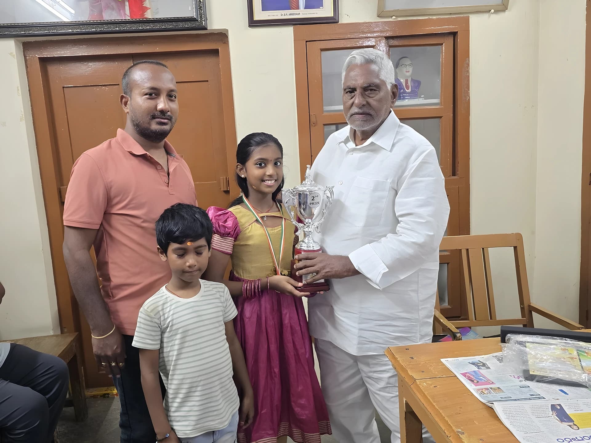 కూచిపూడి కాంపిటీషన్లో జగిత్యాల చిన్నారికి ప్రైజ్