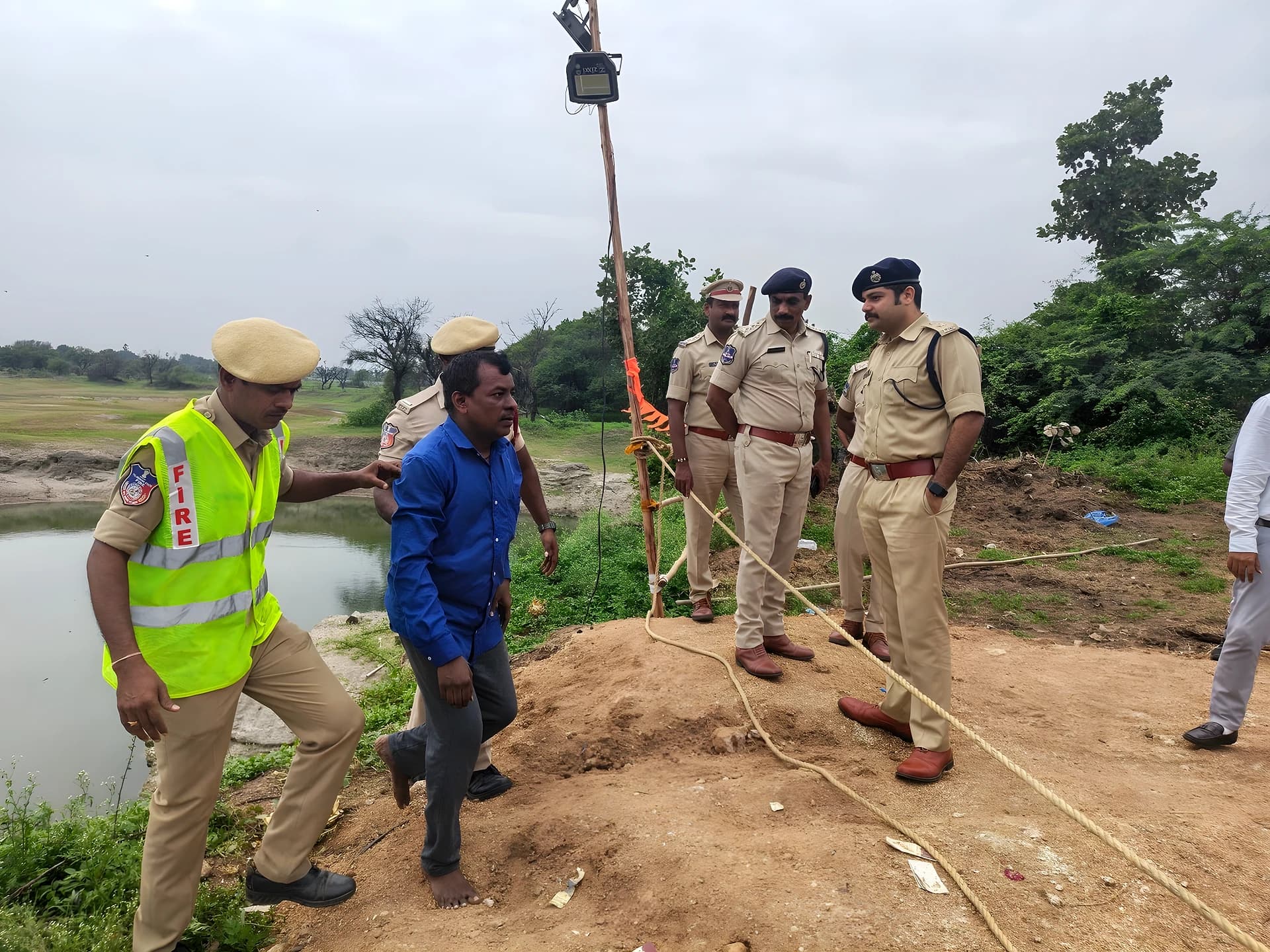గణేష్ నిమజ్జనం.. ఎస్పీ ఫుల్ సెక్యూరిటీ!