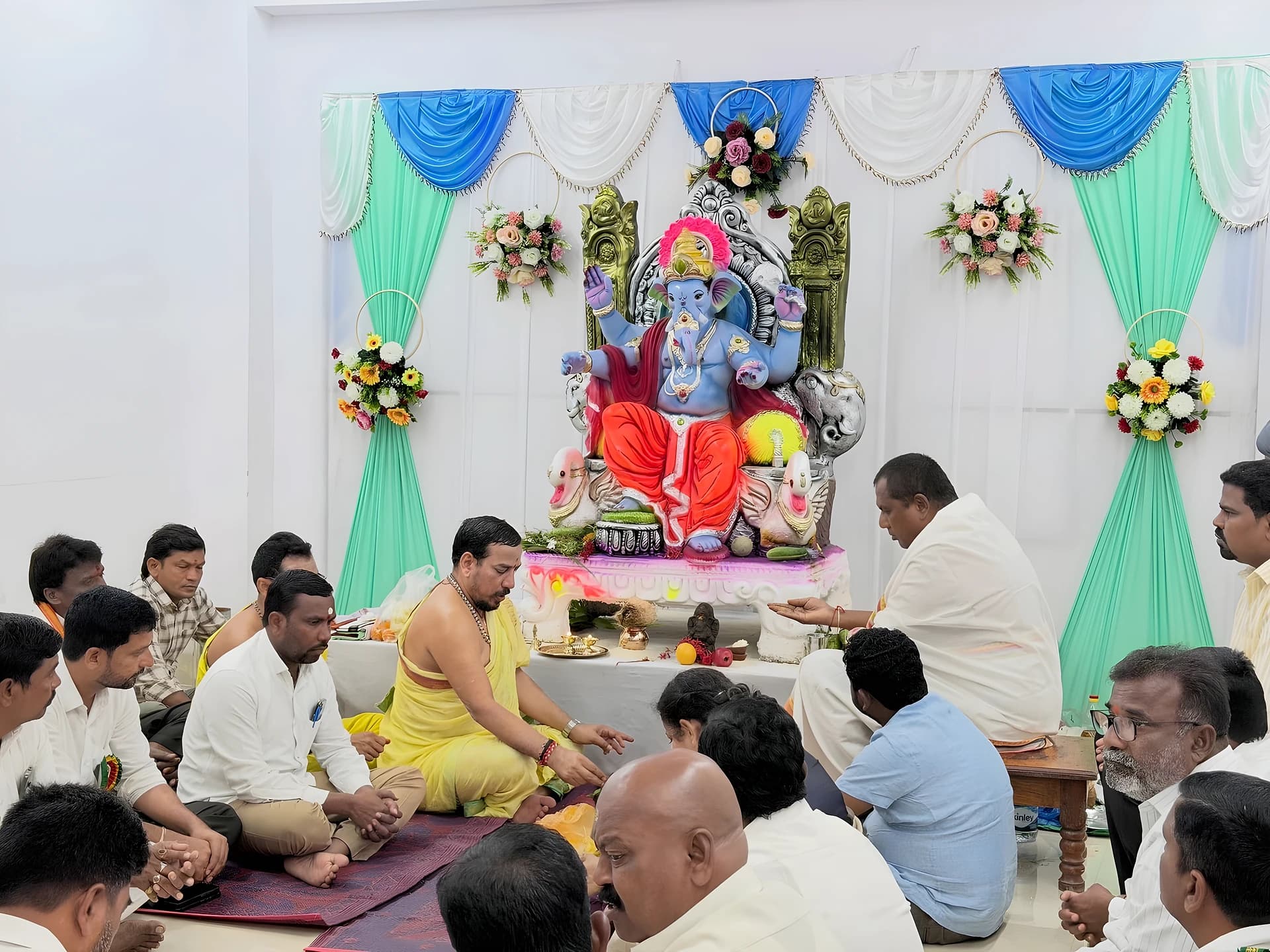 ధర్మపురి క్యాంప్ ఆఫీస్లో వినాయక చవితి