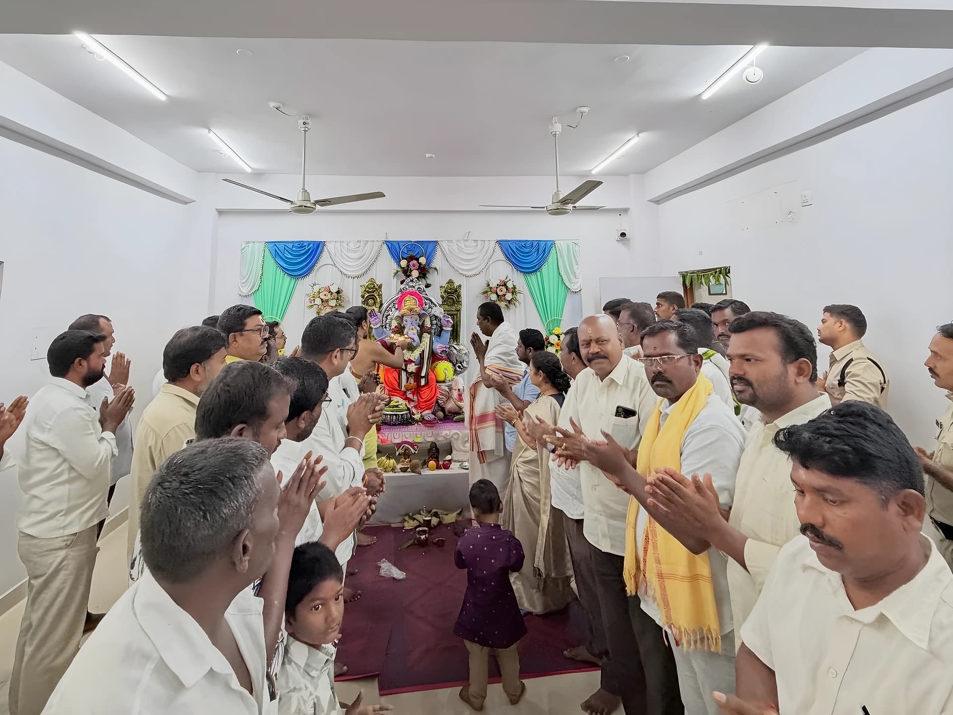 ధర్మపురి క్యాంప్ ఆఫీస్లో వినాయక చవితి