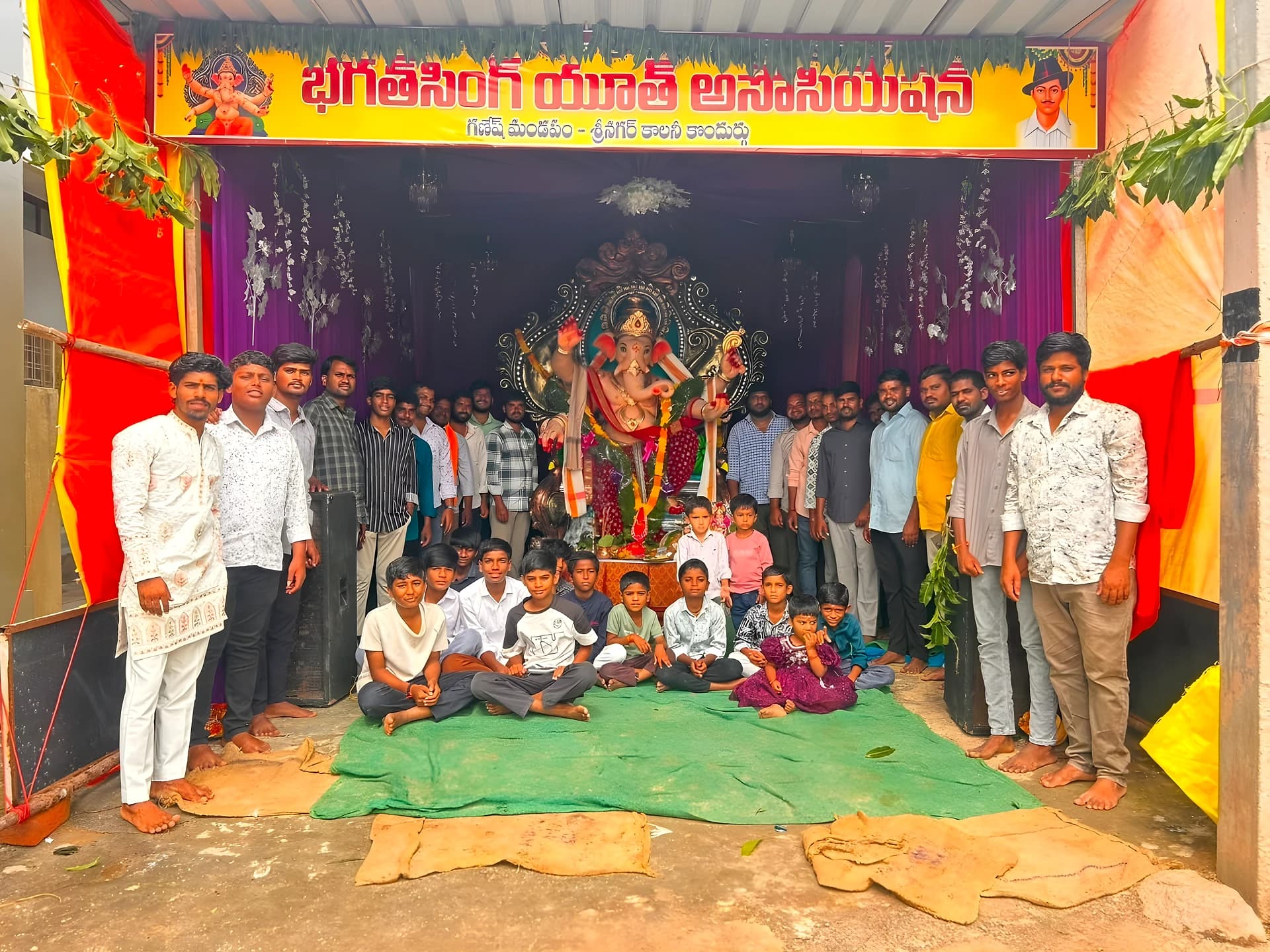 కొందుర్గులో వినాయక పూజలు