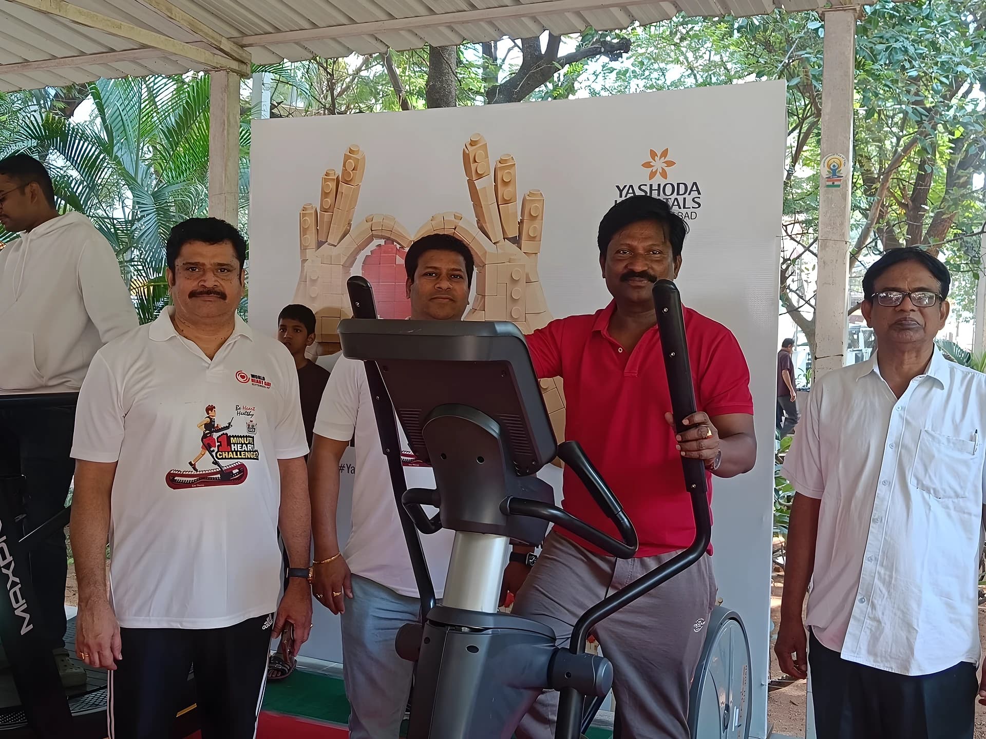 పద్మారావునగర్ పార్కులో హార్ట్ హెల్త్ క్యాంప్